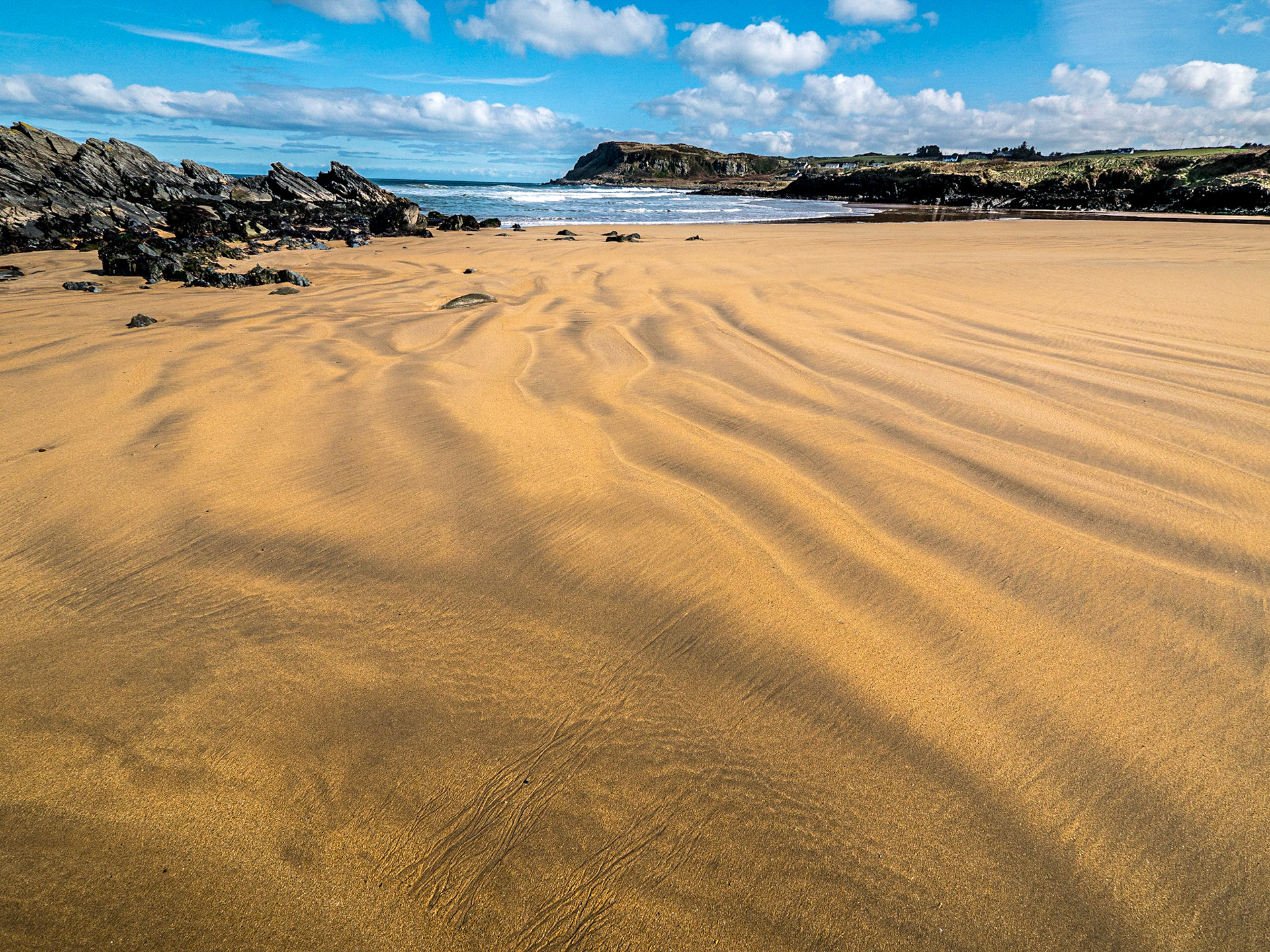 Culdaff Beach, Inishowen Peninsula, Co Donegal, 13 Mar 2020