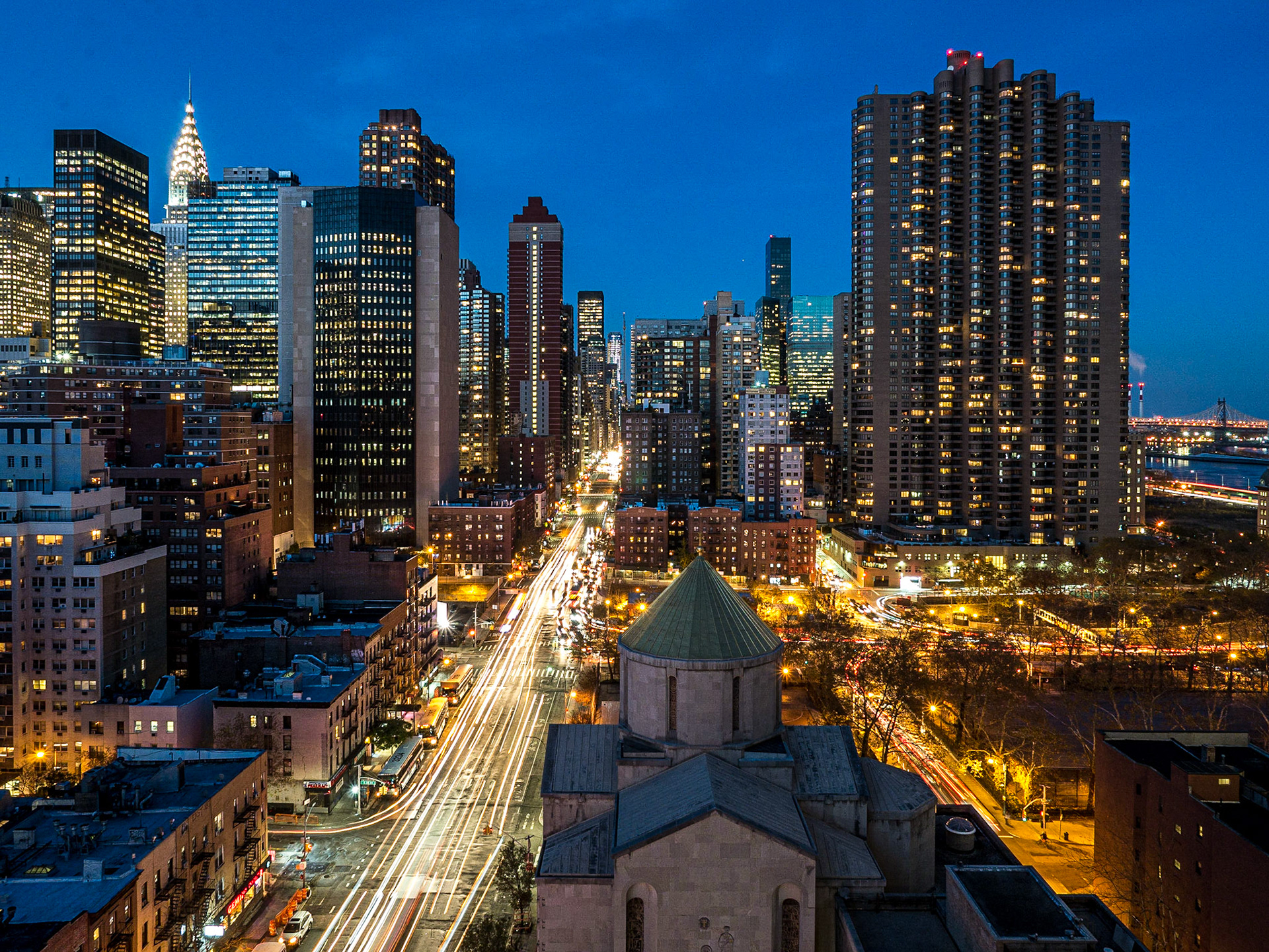 Second Avenue from 34th St apartment, Manhattan, 17 Nov 2015