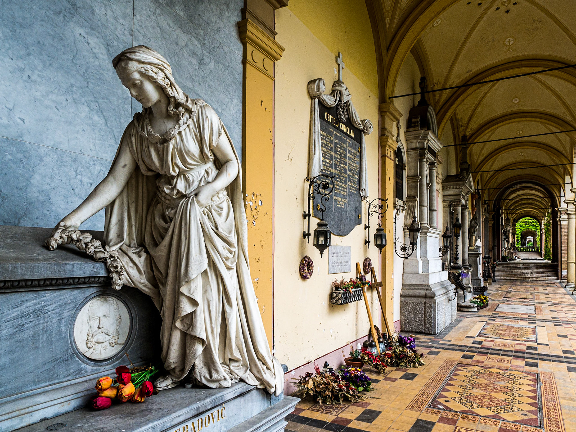 Mirogoj Cemetery, Zagreb, 16 May 2015