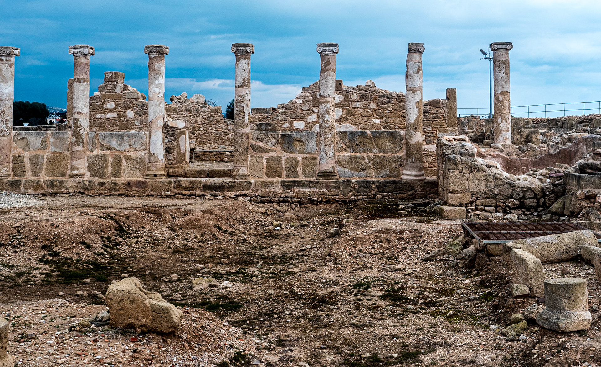 Archaeological Site of Nea Paphos, Cyprus, 9 Feb 2025