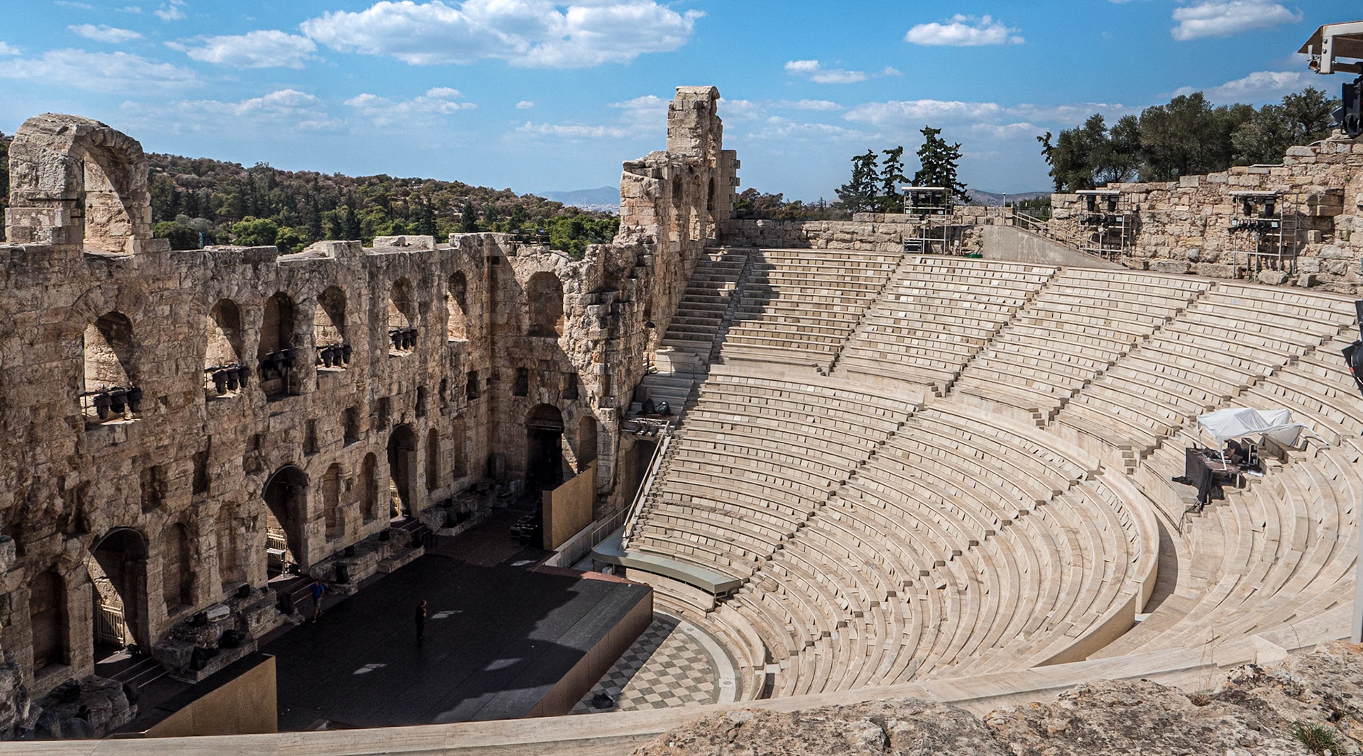 Odeon of Herodes Atticus, The Acropolis, Athens, 22 Sep 2024