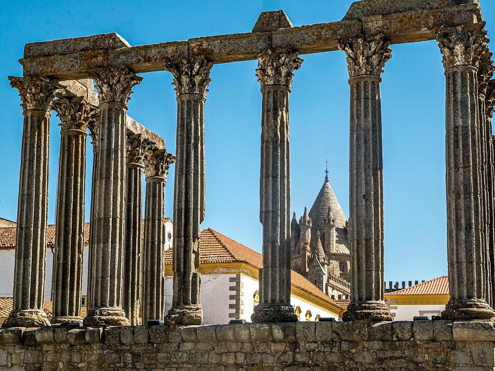 Roman temple, Évora, 10 Sep 2015