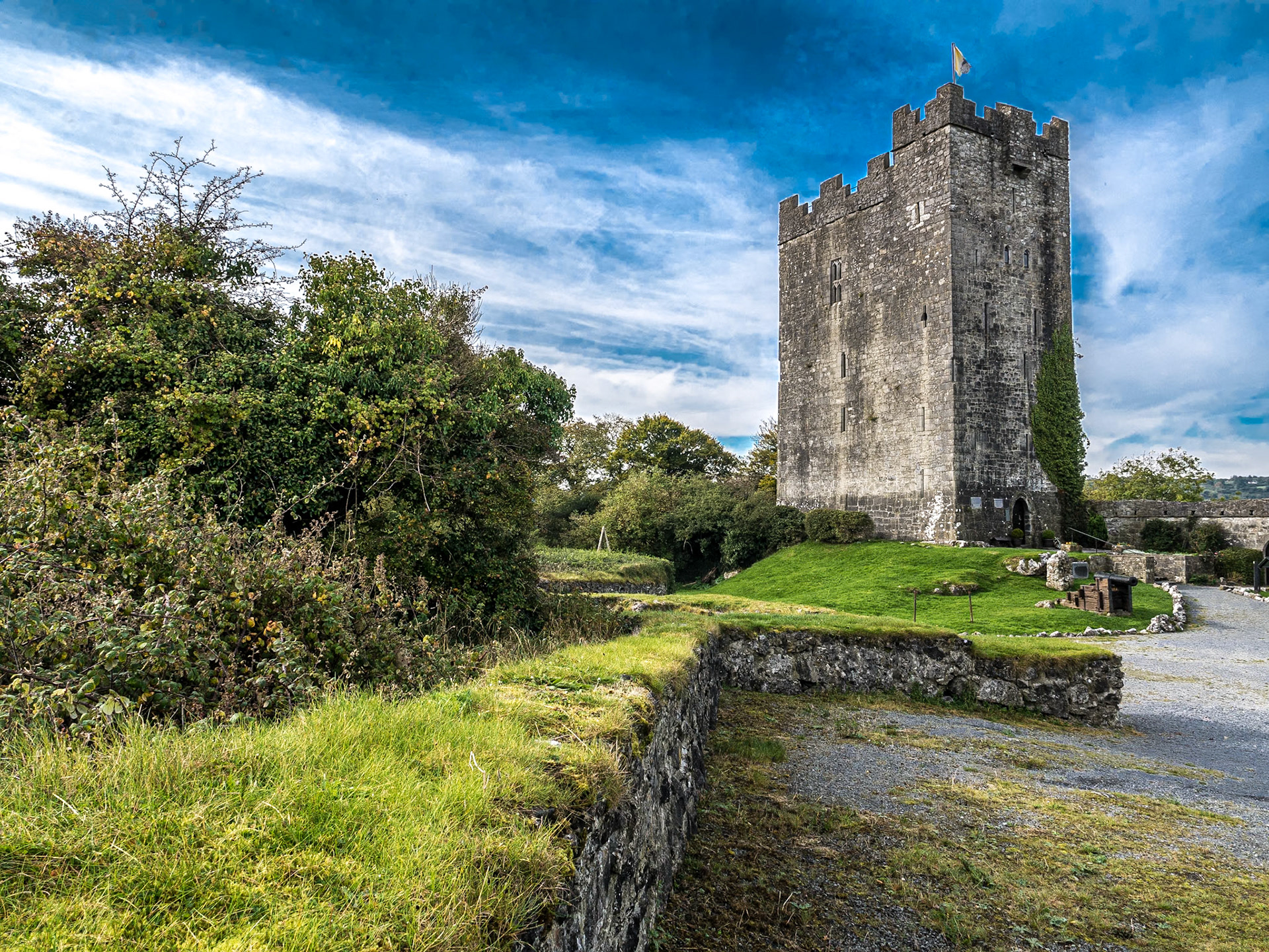 Dysert O'Dea castle, Co Clare, 14 Oct 2015