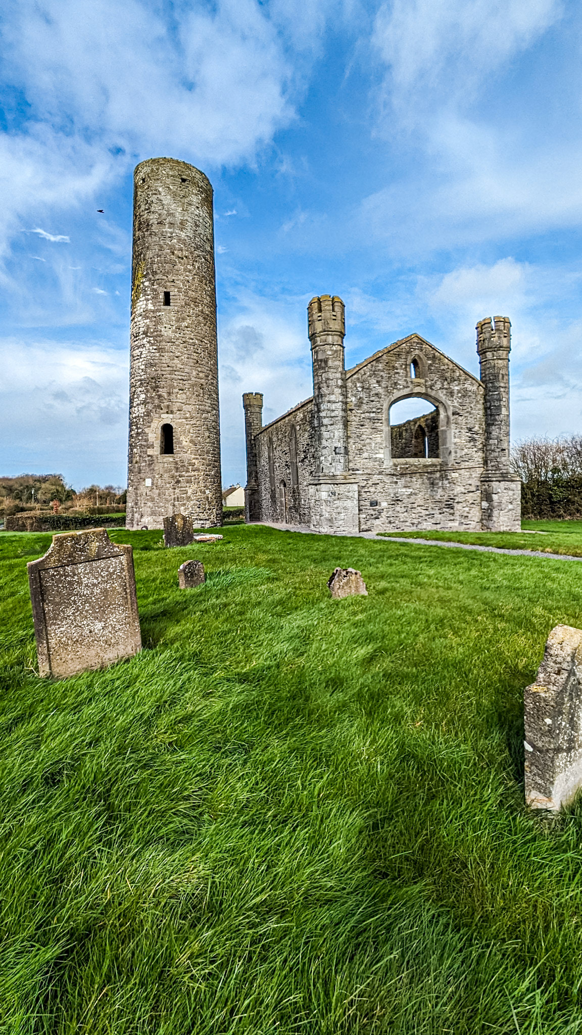 Taghadoe Round Rower and Church, Co Kildare, 5 Mar 2024