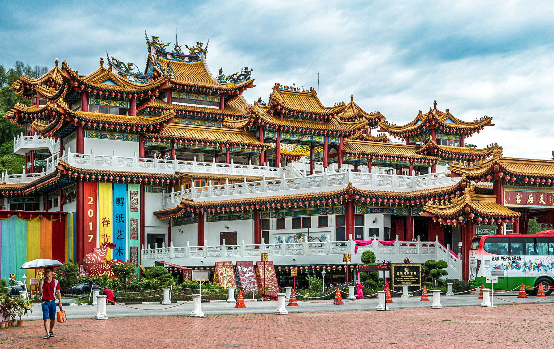 Thean Hou temple, Kuala Lumpur, 31 May 2017