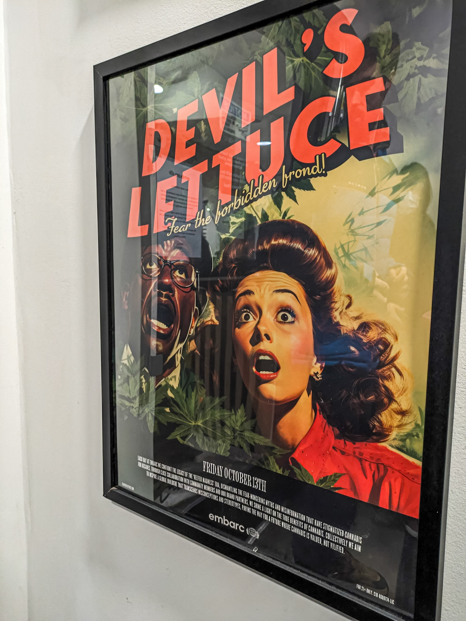 Embarc cannabis shop, South Lake Tahoe, California, 18 Jan 2024