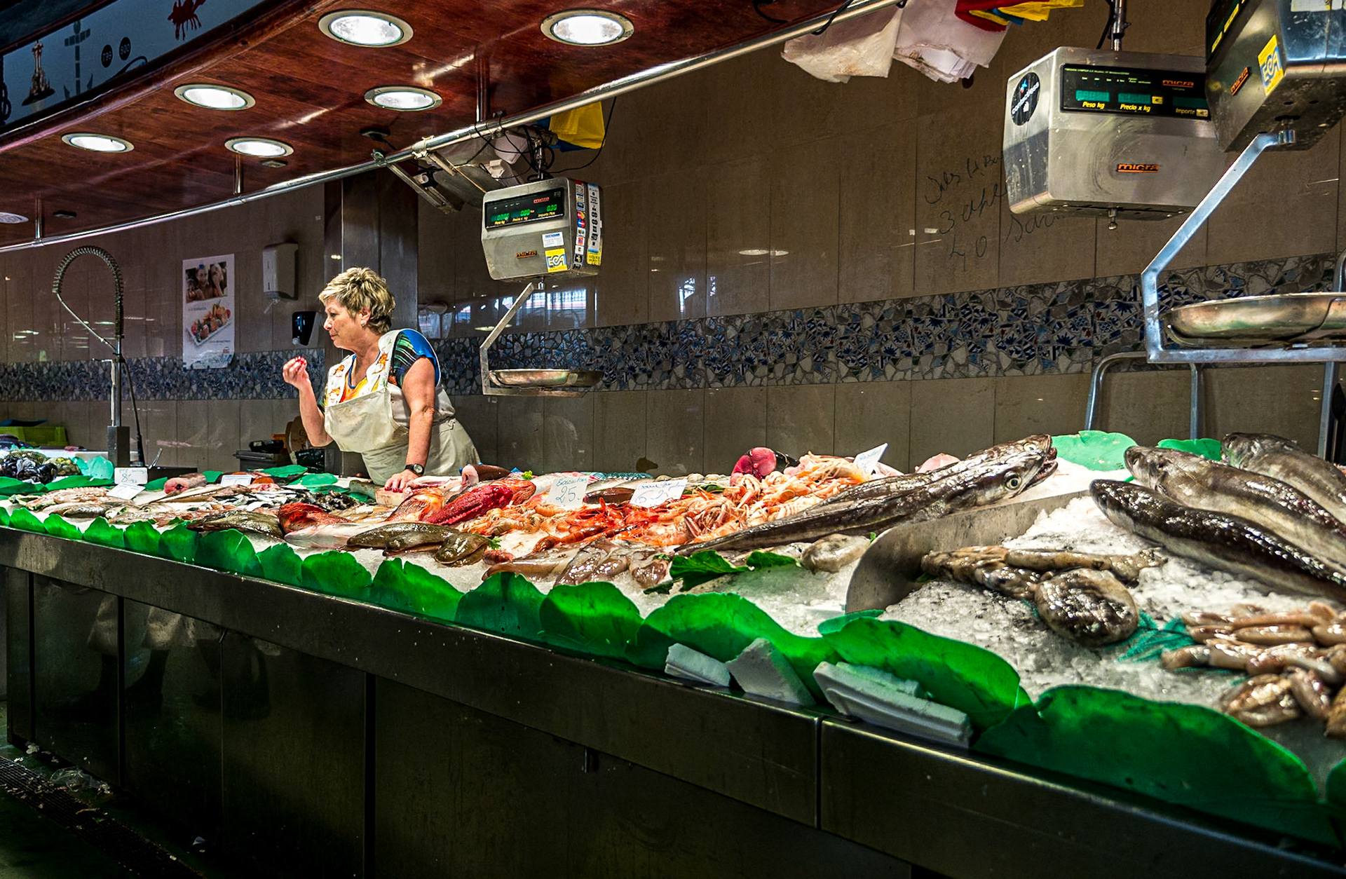 La Boqueria market, Barcelona, 23 Jun 2016