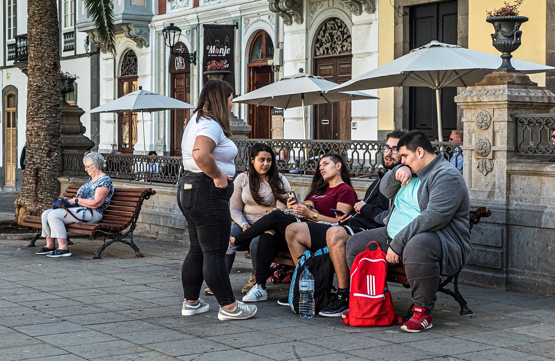 Plaza de Santa Ana, Las Palmas, Gran Canaria, 3 Feb 2020