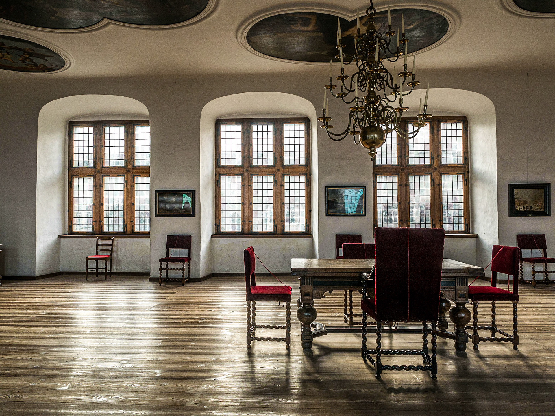 Interior of Kronborg castle, Denmark, 18 Jan 2015