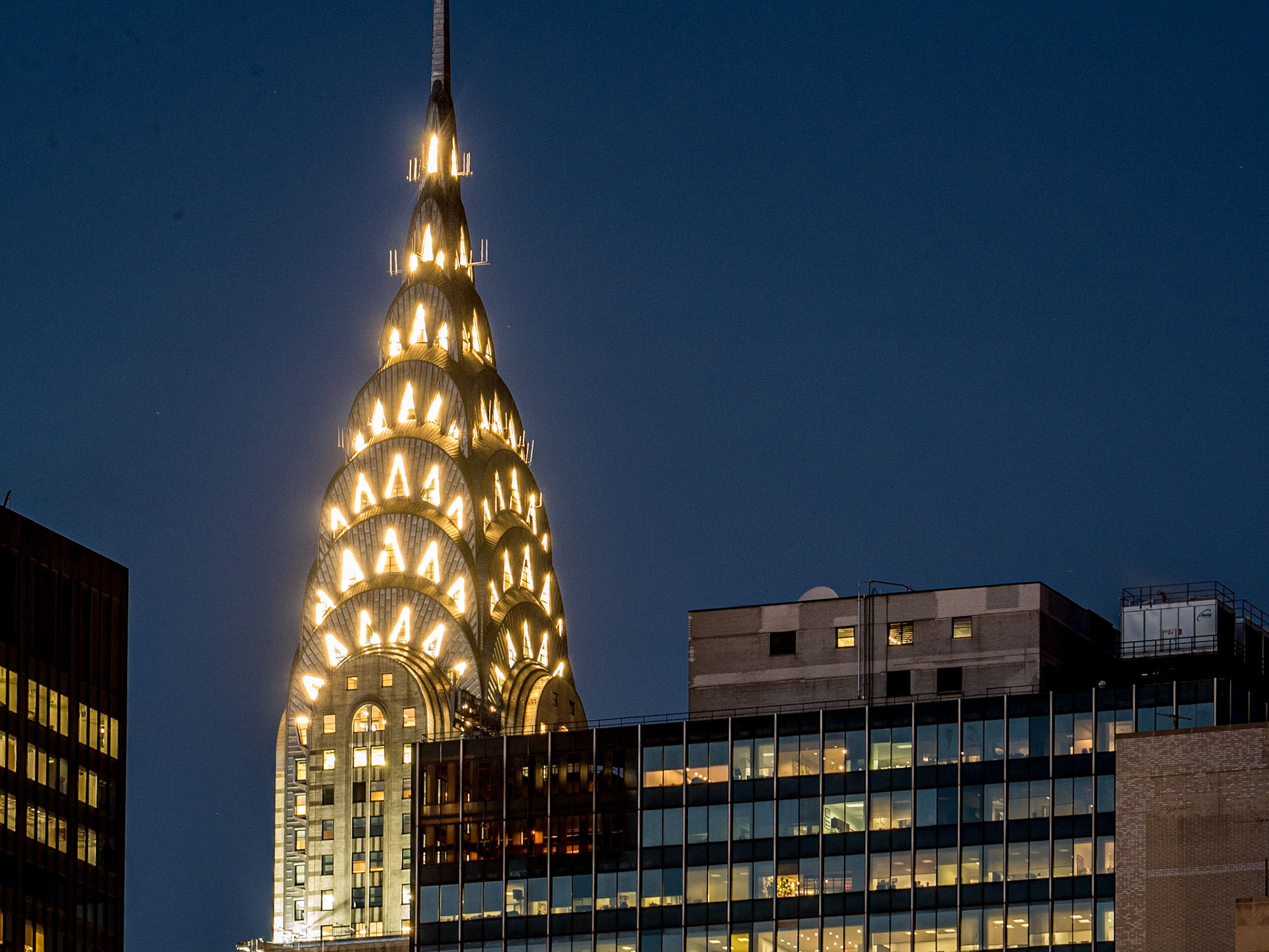 Chrysler Building from 34th St apartment, Manhattan, 17 Nov 2015