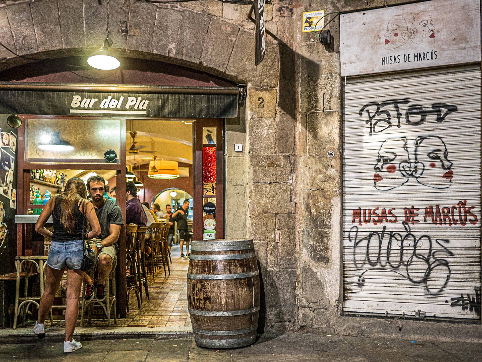 Carrer Montcada, Barcelona, 24 Jun 2016