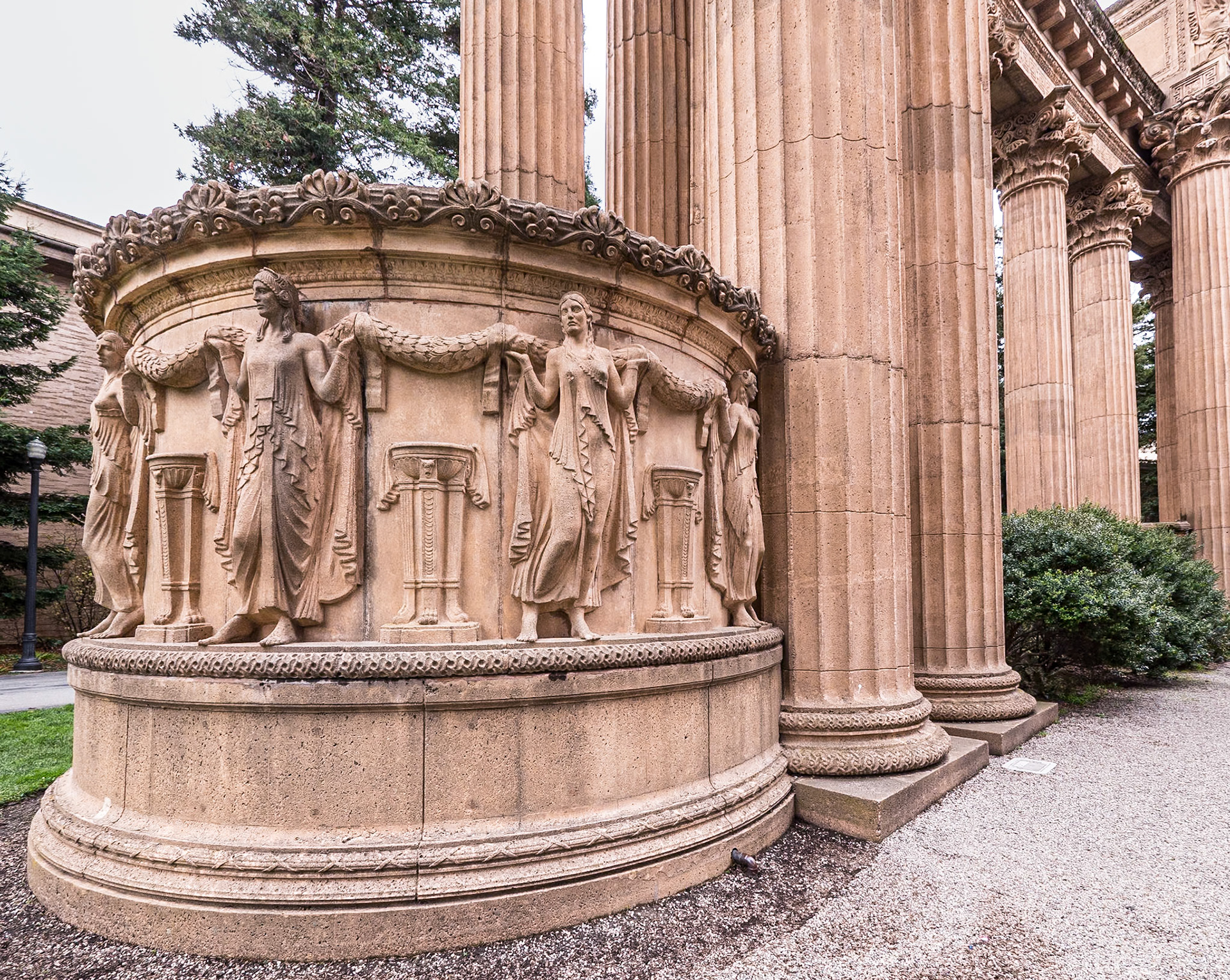 Palace of Fine Arts, San Francisco, 3 Feb 2024