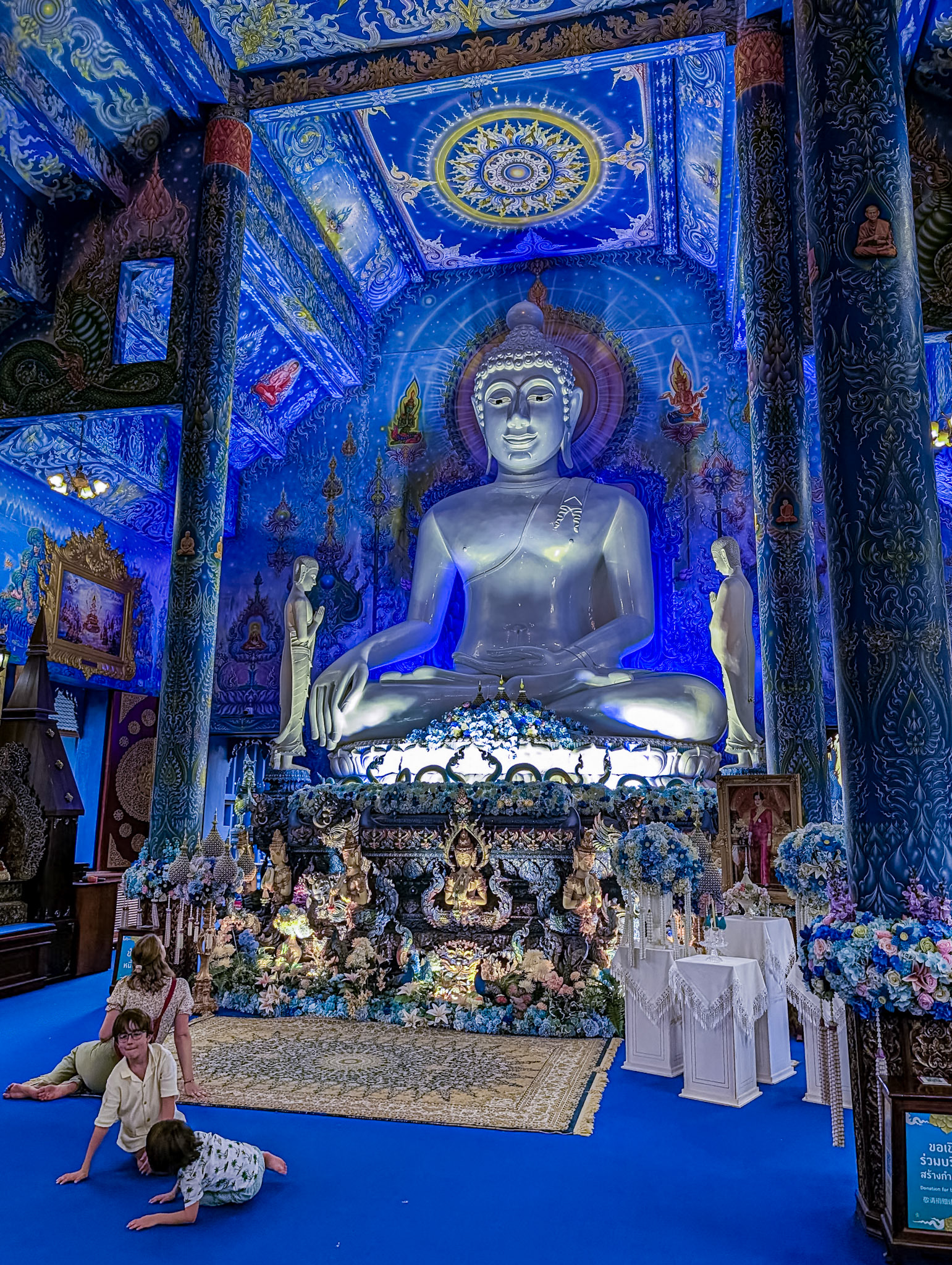 Rong Suea Ten Temple (Blue Temple), Chiang Rai, 13 Feb 2026
