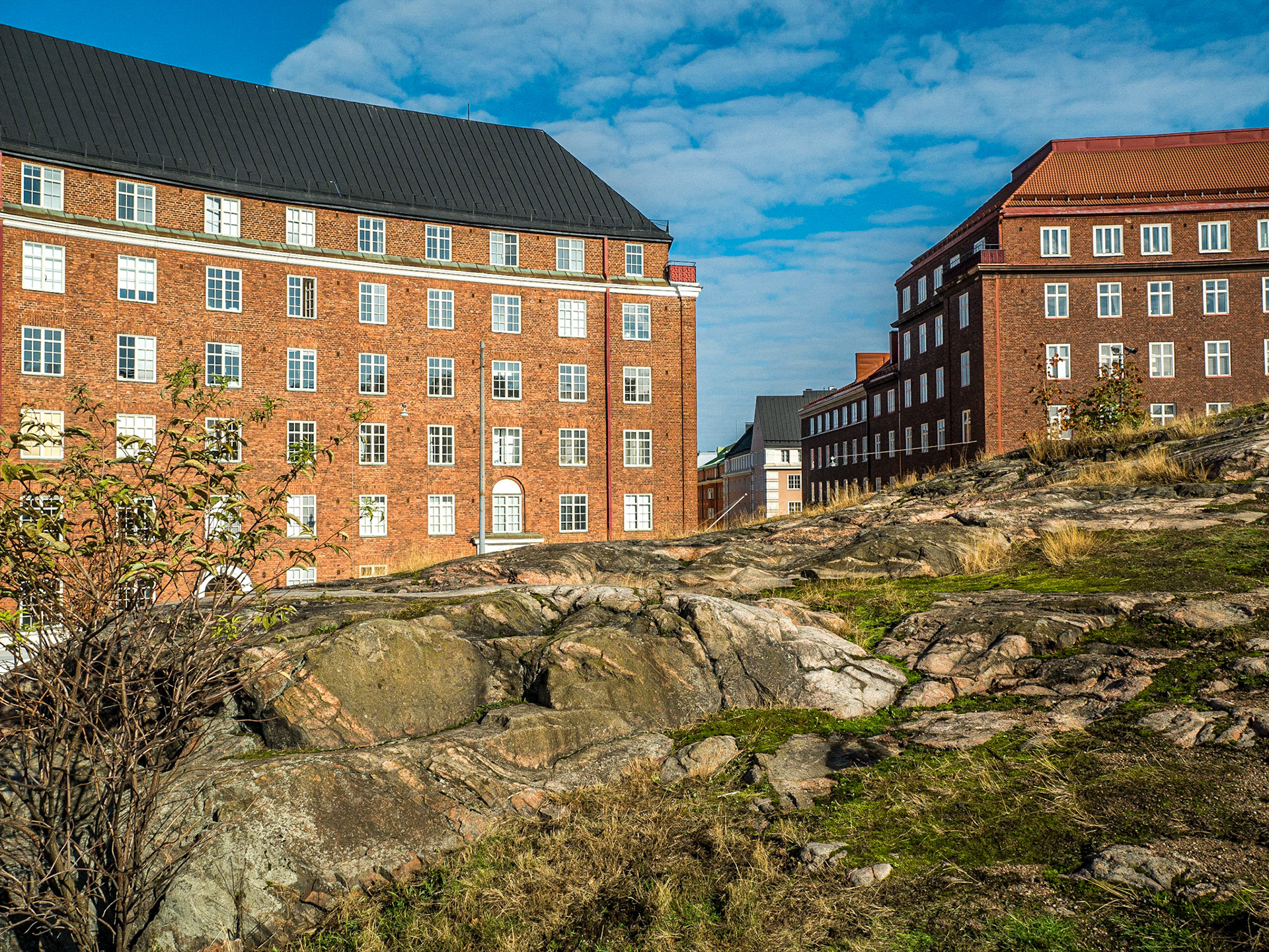 Beside Temppeliaukio Church (Church of the Rock), Helsinki, 30 Aug 2014