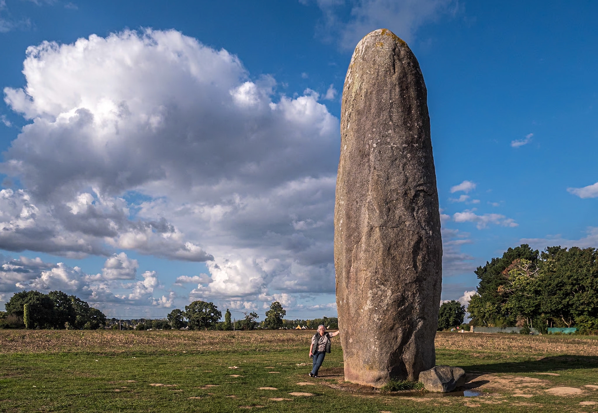 Menhir de Champ-Dolent, near Dol-de-Bretagne, France, 24 Sep 2022