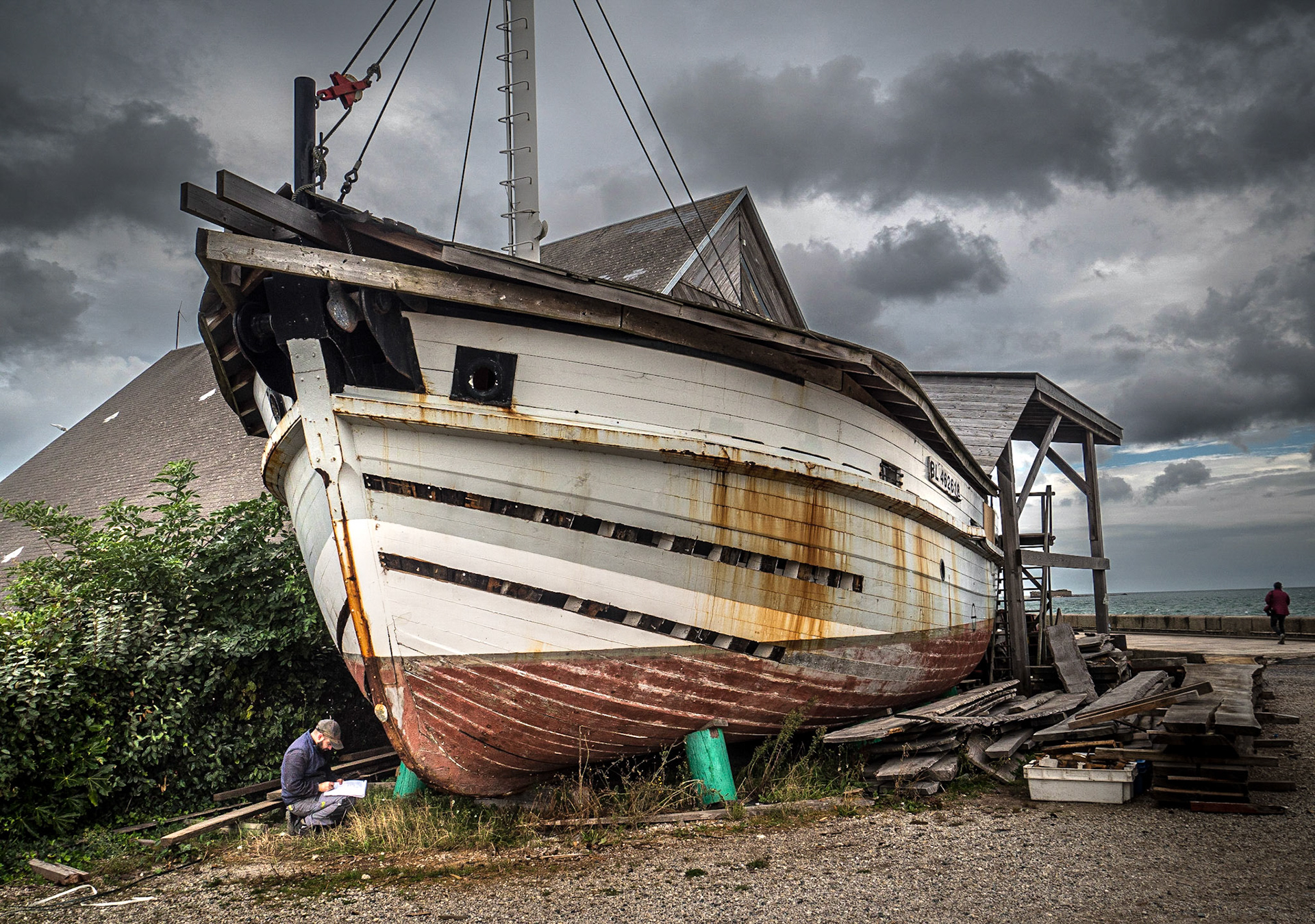 Saint-Vaast-la-Hougue, Normandy, 28 Sep 2021