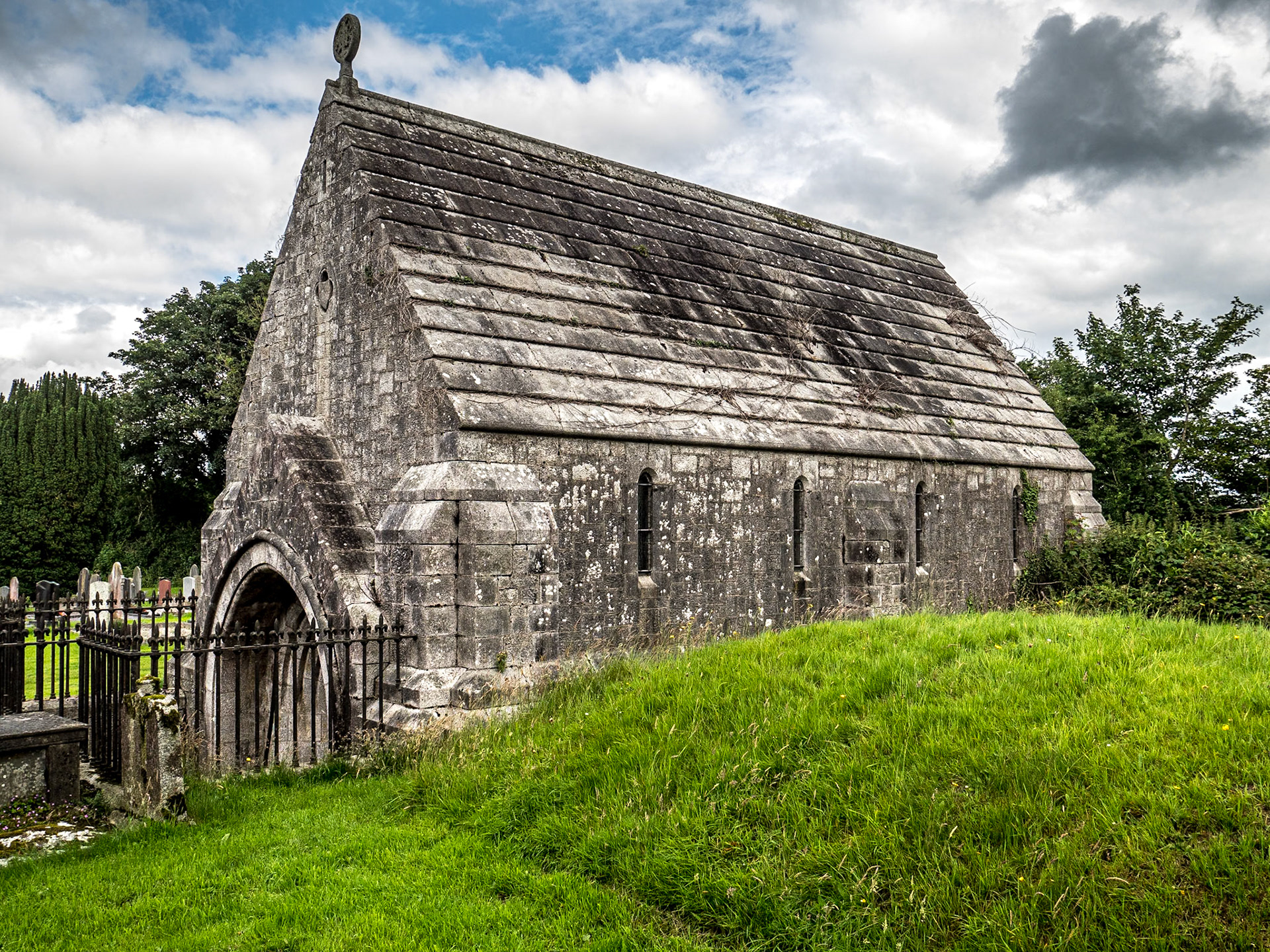 Graveyard of St Peter's Church, Kiltegan, County Wicklow, 9 Jul 2020