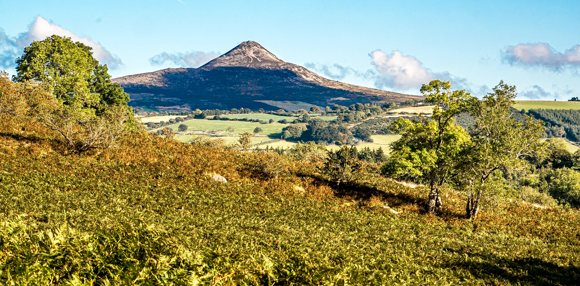 Sugarloaf from Knockree, Co Wicklow, 2 Oct 2016