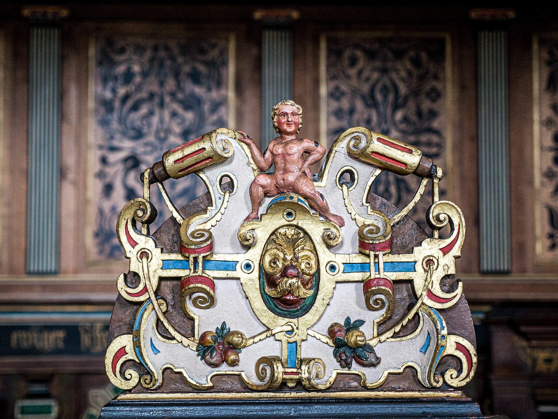 Church in Kronborg castle, Denmark, 18 Jan 2015
