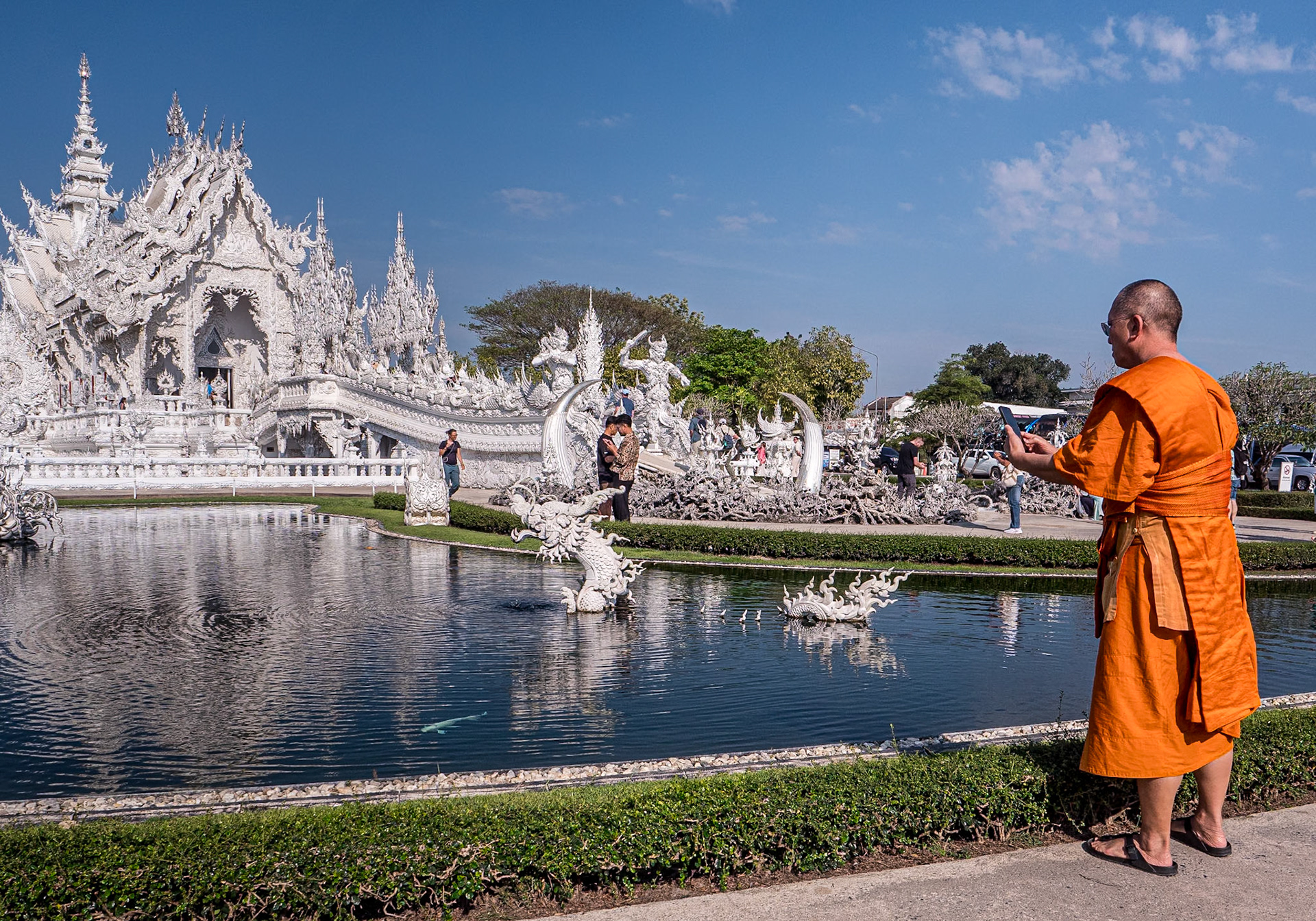 Wat Rong Khun (White Temple), Chiang Rai, 13 Feb 2026