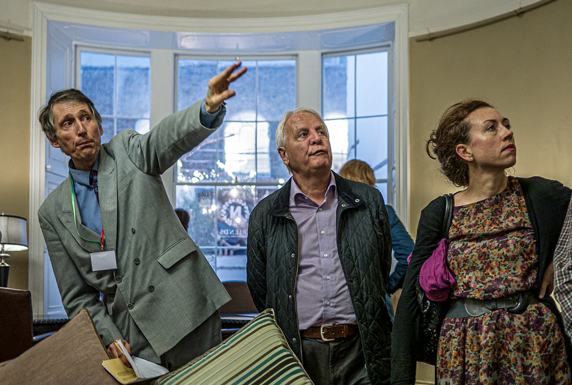 In the Georgian House attached to the National Gallery, Dublin, 19 Sep 2014
