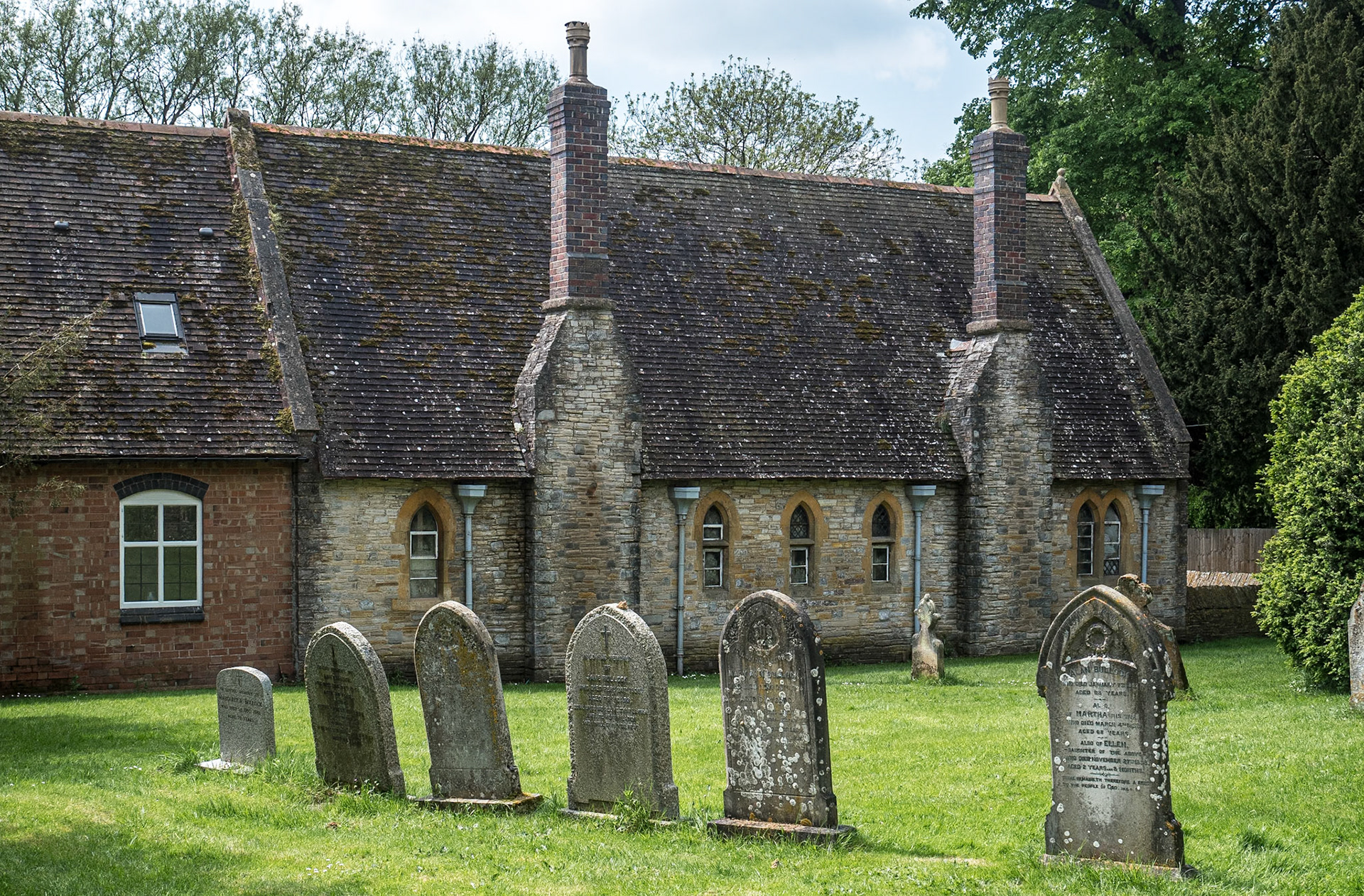 St John the Baptist church, Aston Cantlow, England, 8 May 2024