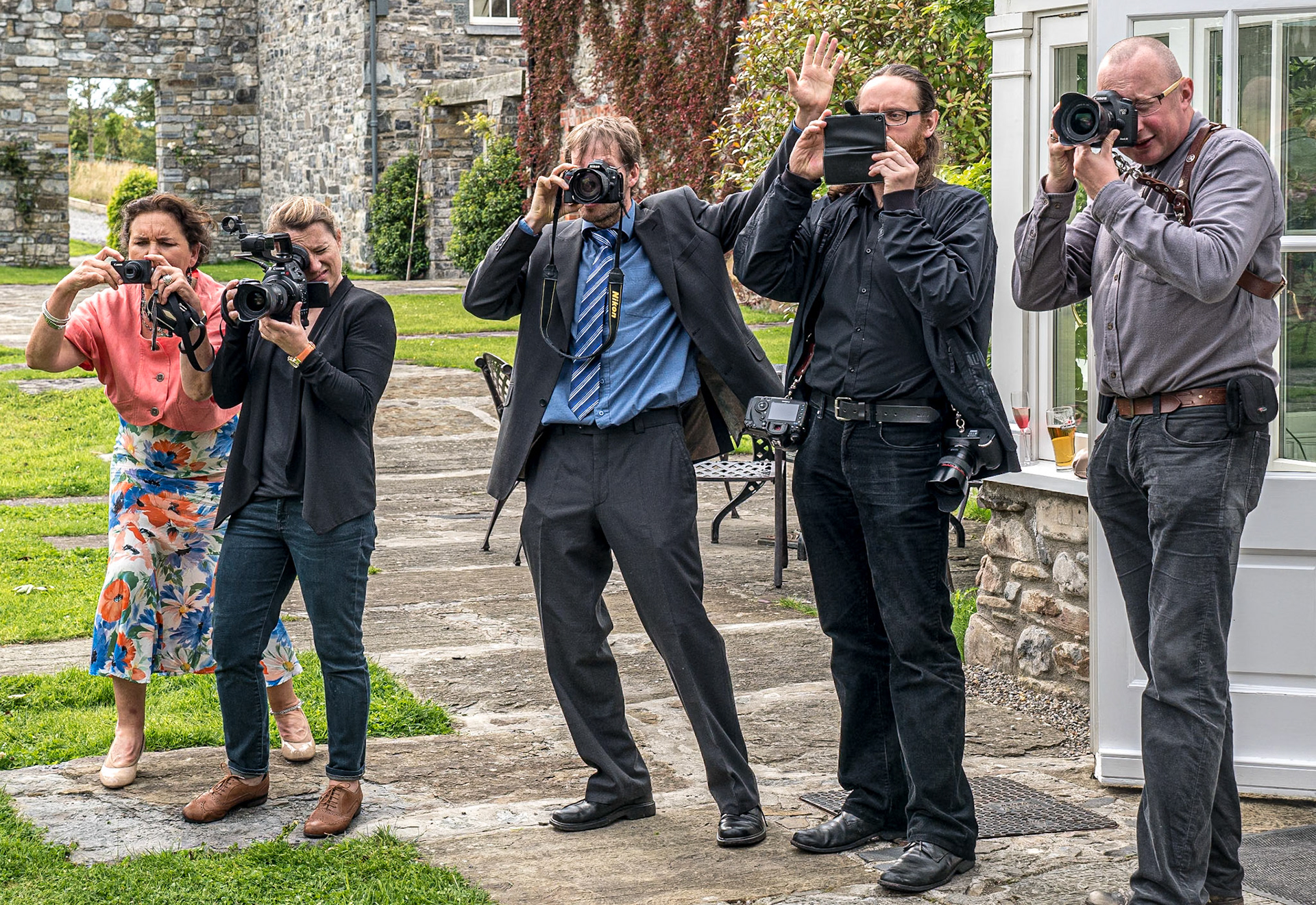 Ciaran and Eadaoin's wedding, Ballymagarvey, 2 Aug 2015