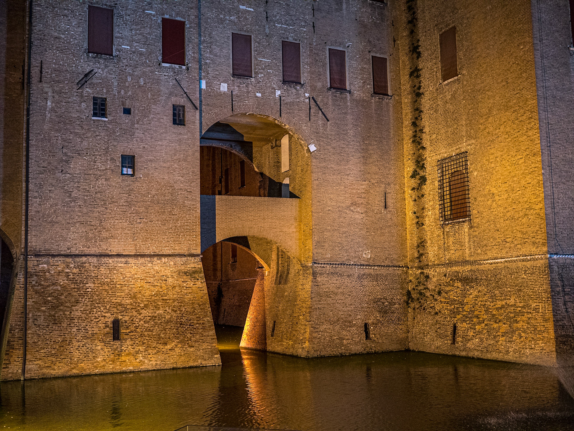 Castello Estense, Ferrara, 25 Oct 2021
