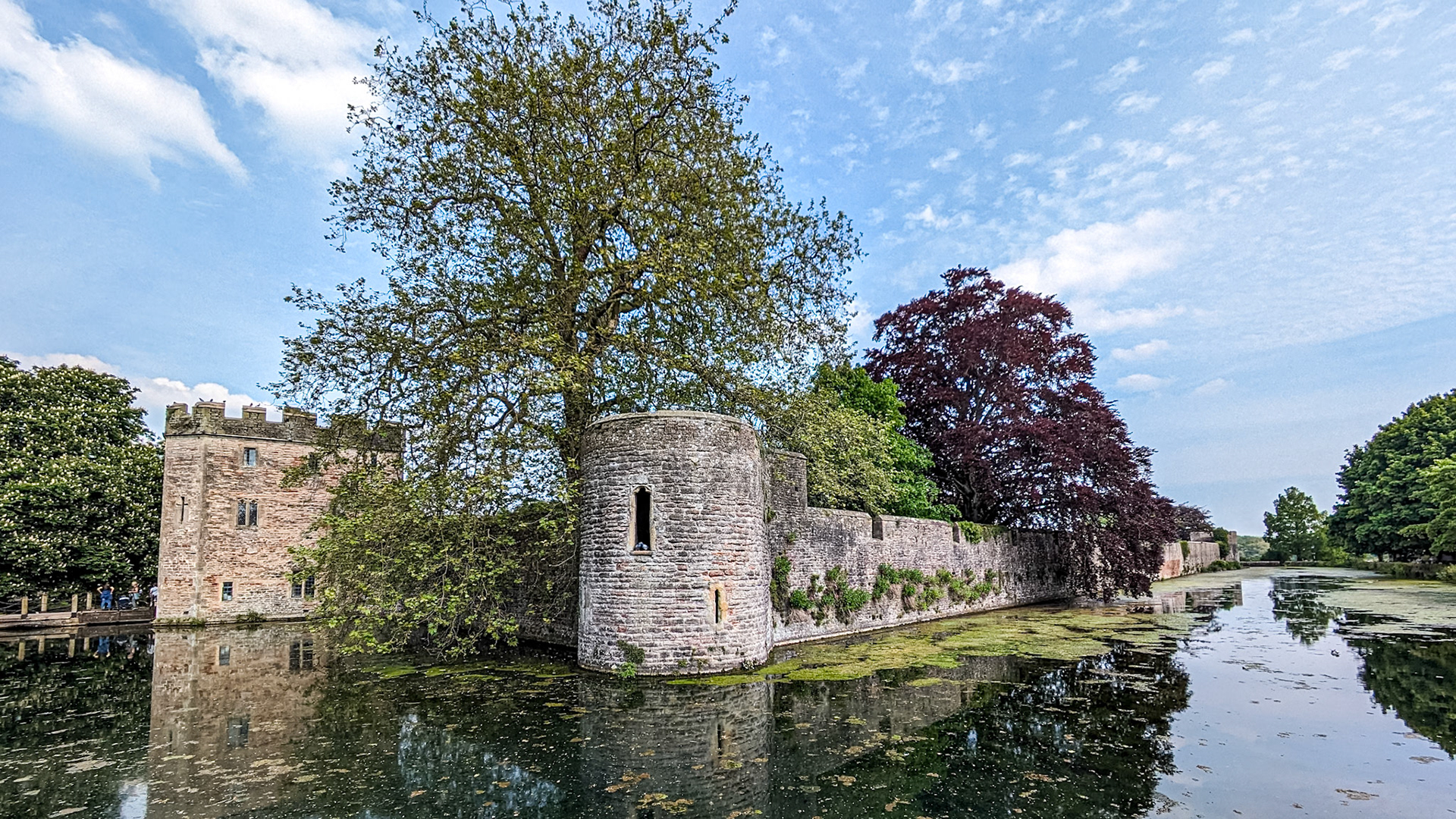The Bishop's Palace, Wells, England, 11 May 2024