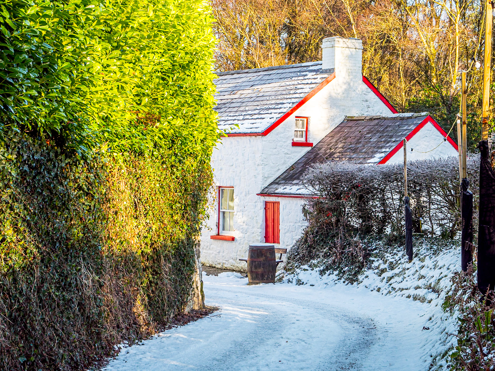 Ulster American Folk Park, Co Tyrone, 20 Jan 2023