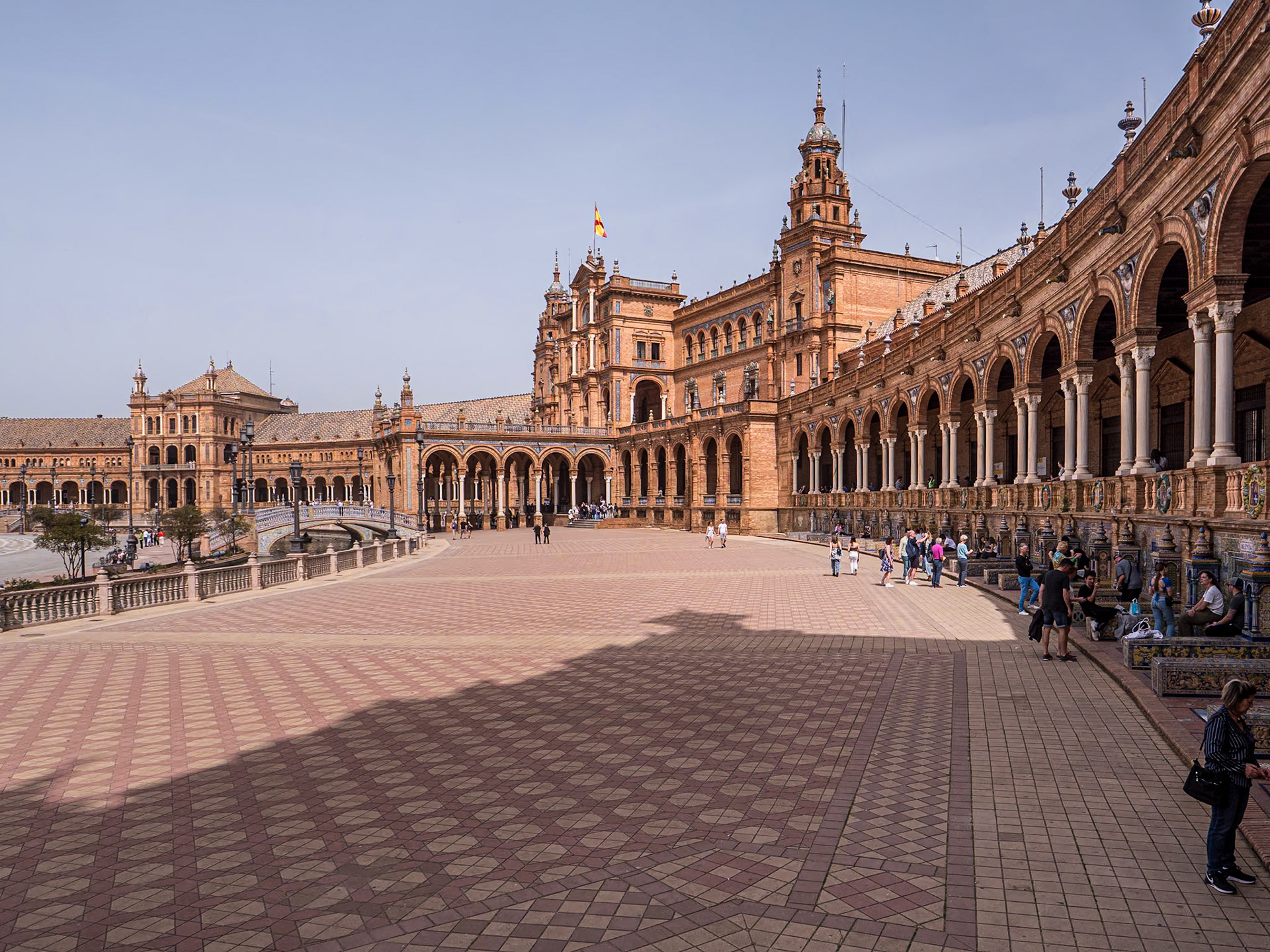 Plaza de España, Seville, 19 Mar 2024