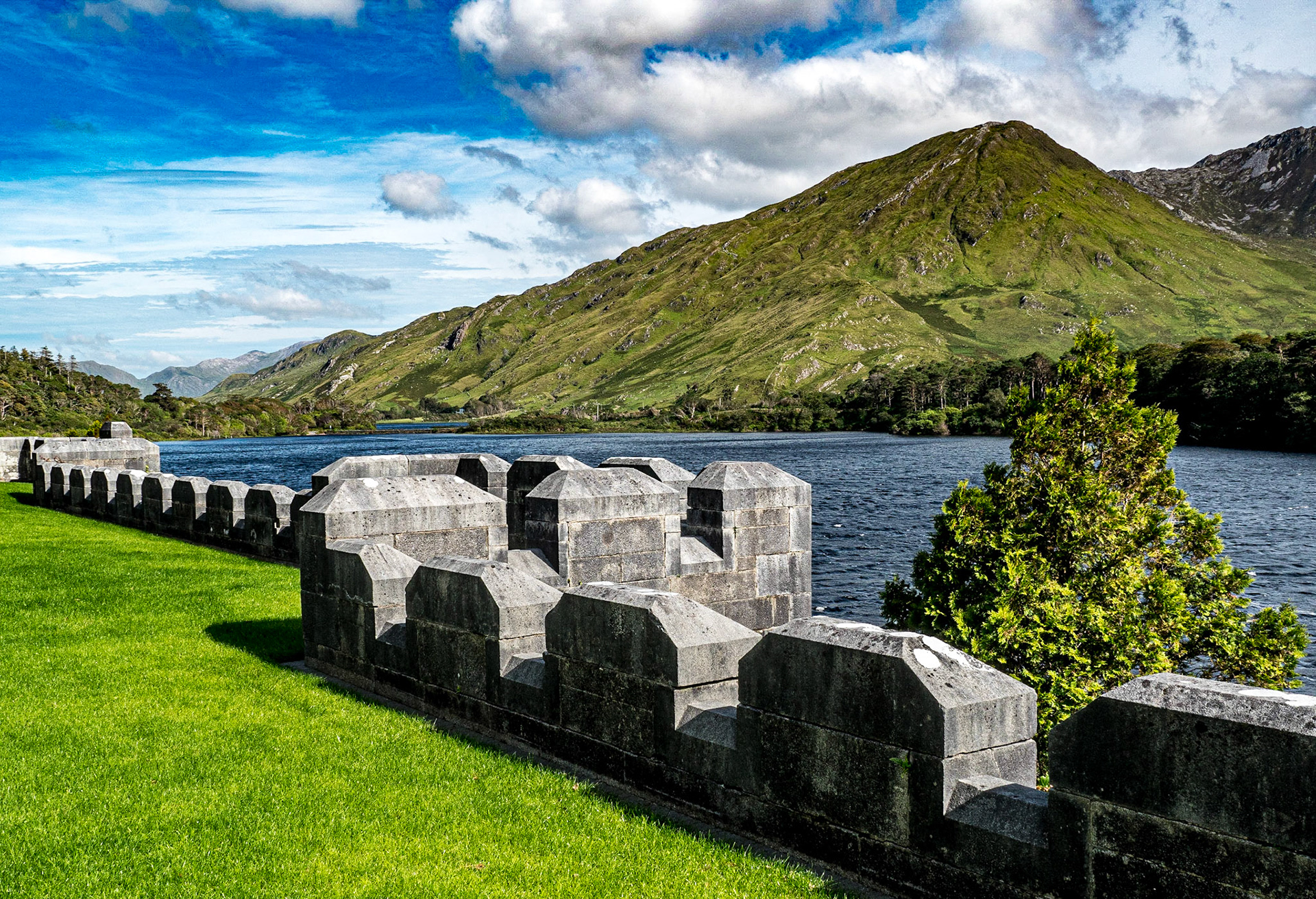 Kylemore Abbey, Co Galway, 30 Jul 2020