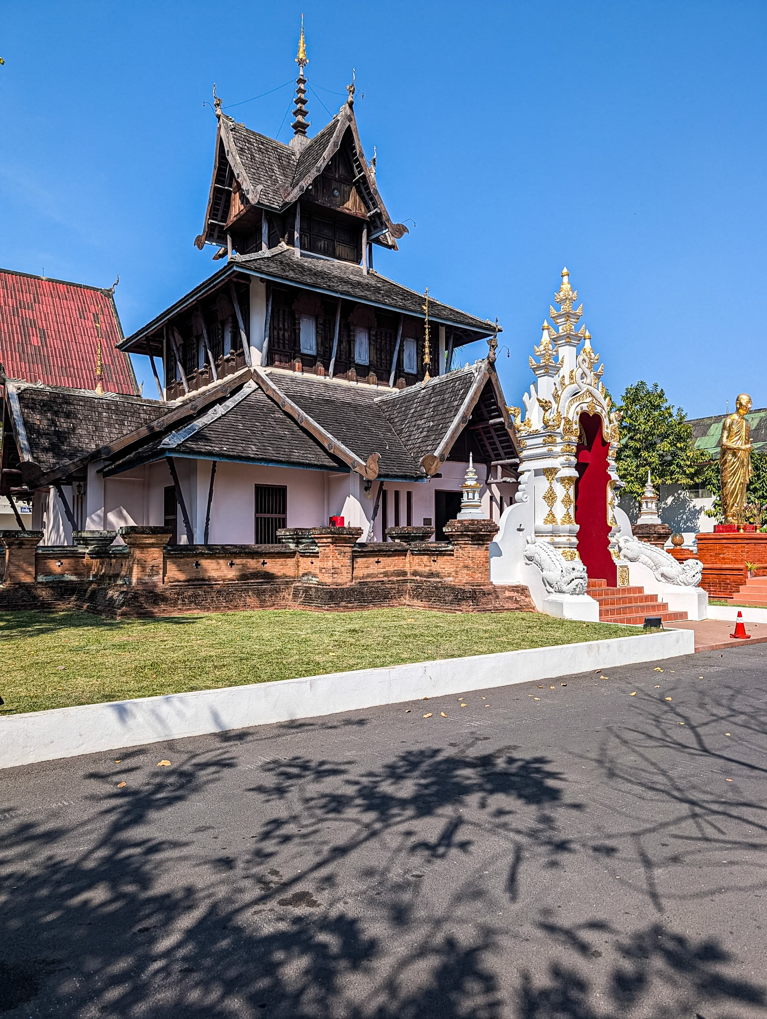 Wat Chedi Luang temple, Chiang Mai, 16 Feb 2026