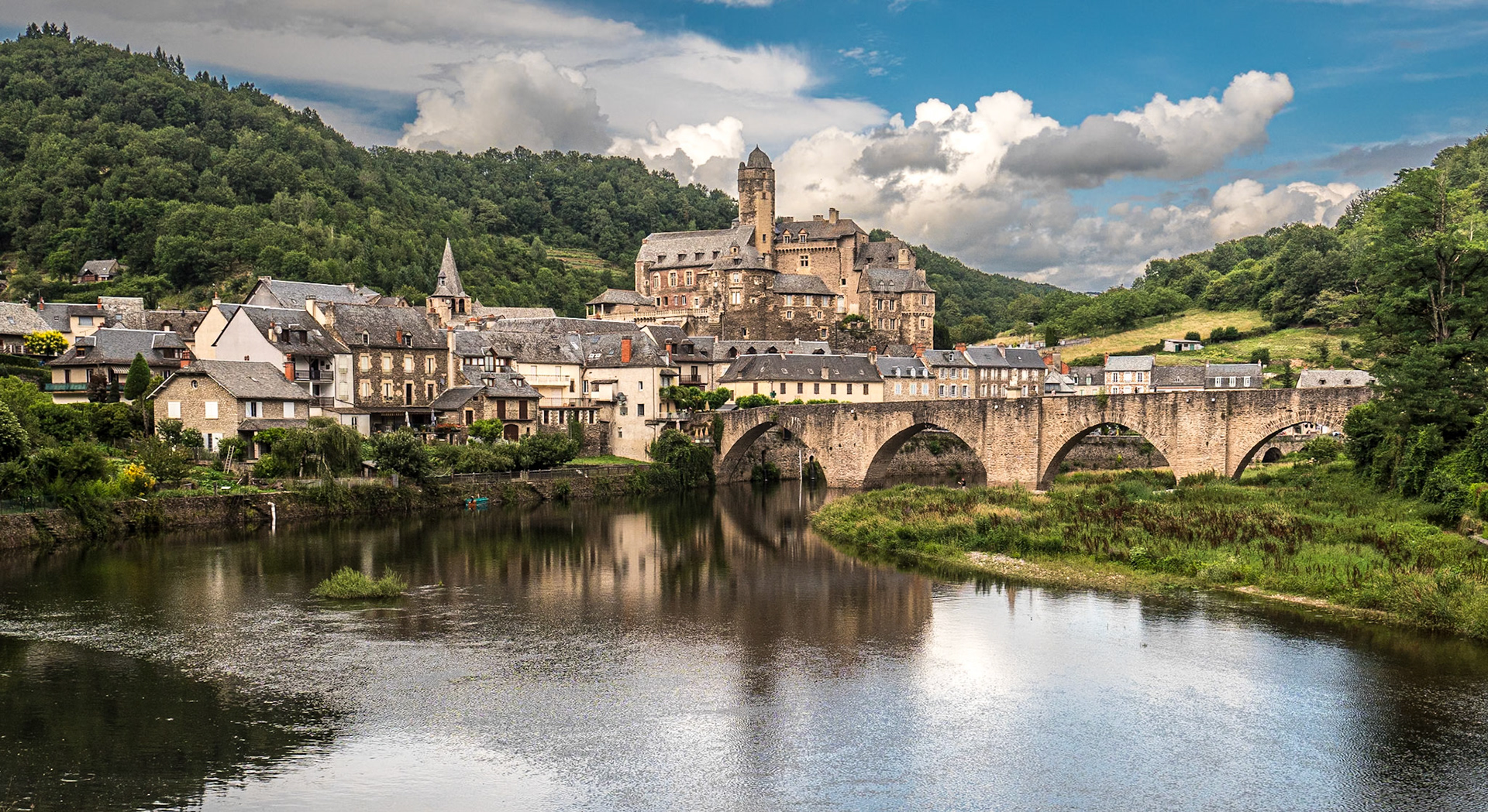 Estaing, France, 25 Jul 2021