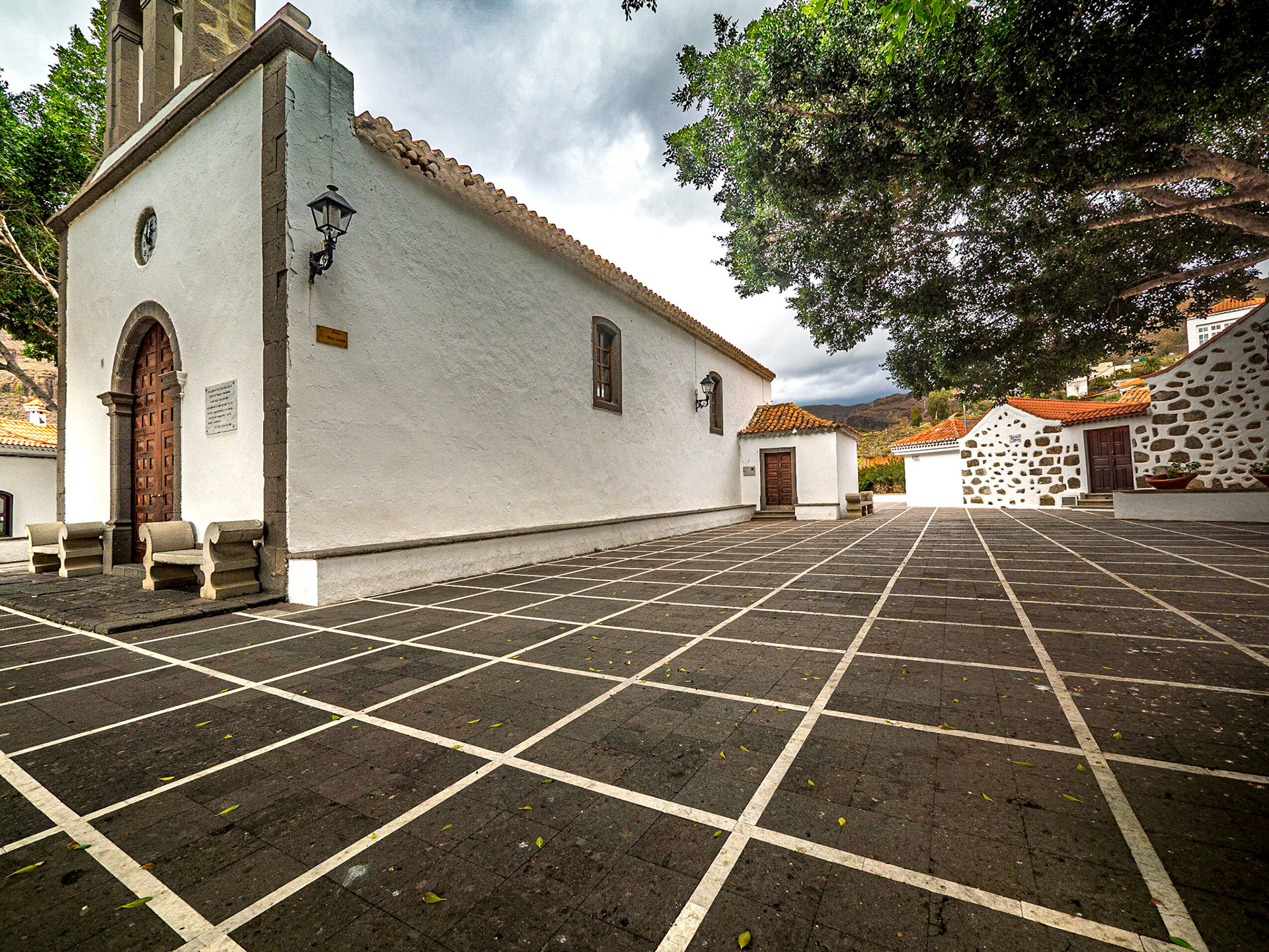 Fataga church, Gran Canaria, 22 Jan 2020