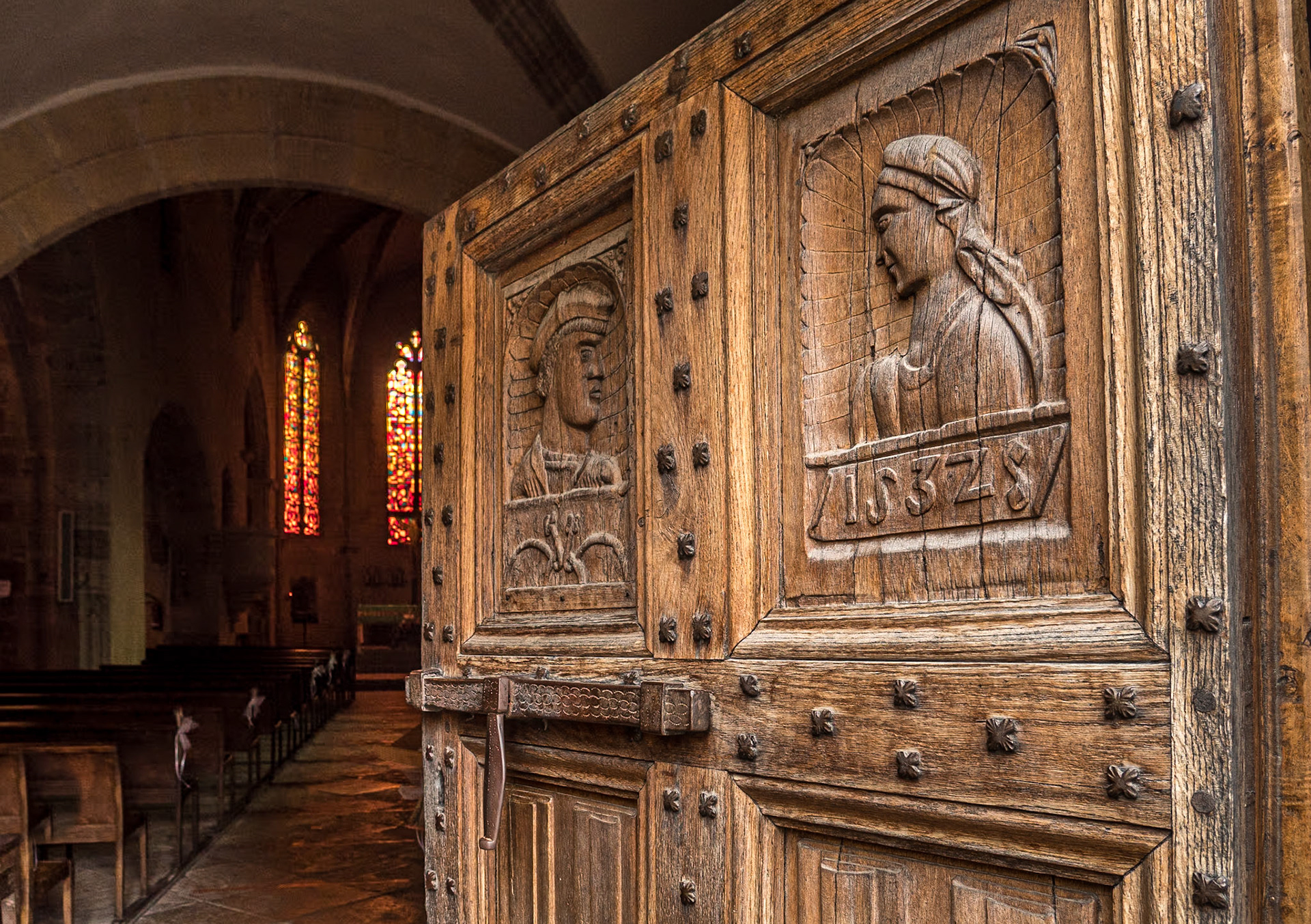 Église Saint-Côme-et-Saint-Damien, Saint-Côme-d'Olt, France, 25 Jul 2021