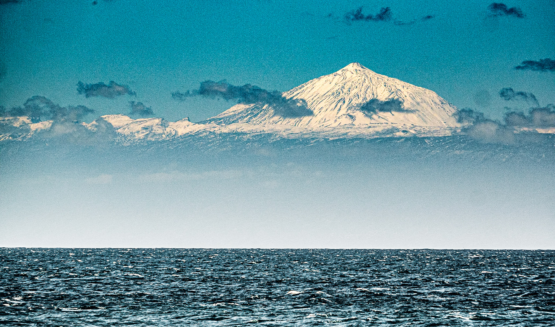 Mount Teide from Puerto de Las Nieves, Gran Canaria, 23 Feb 2016