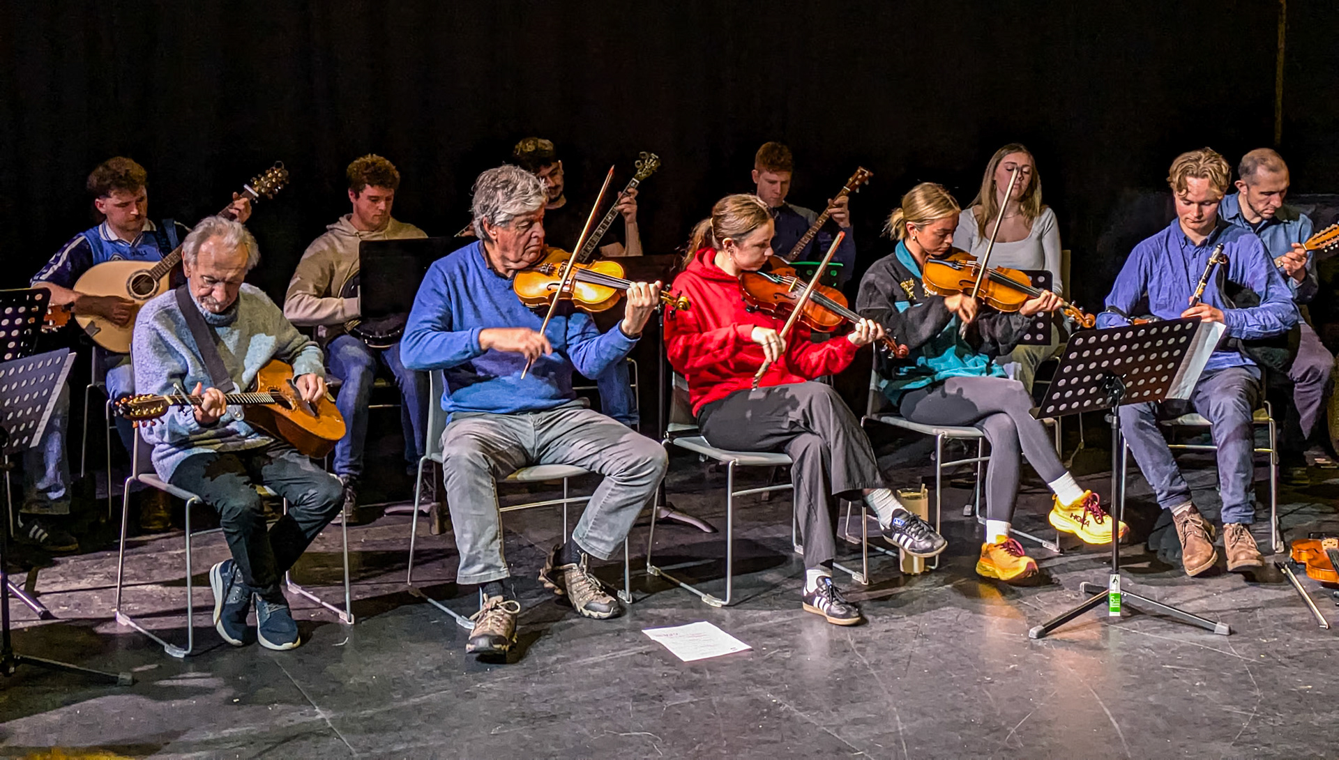 Donal Lunny and Paddy Glackin, Trapdoor, UCD, 18 Nov 2024