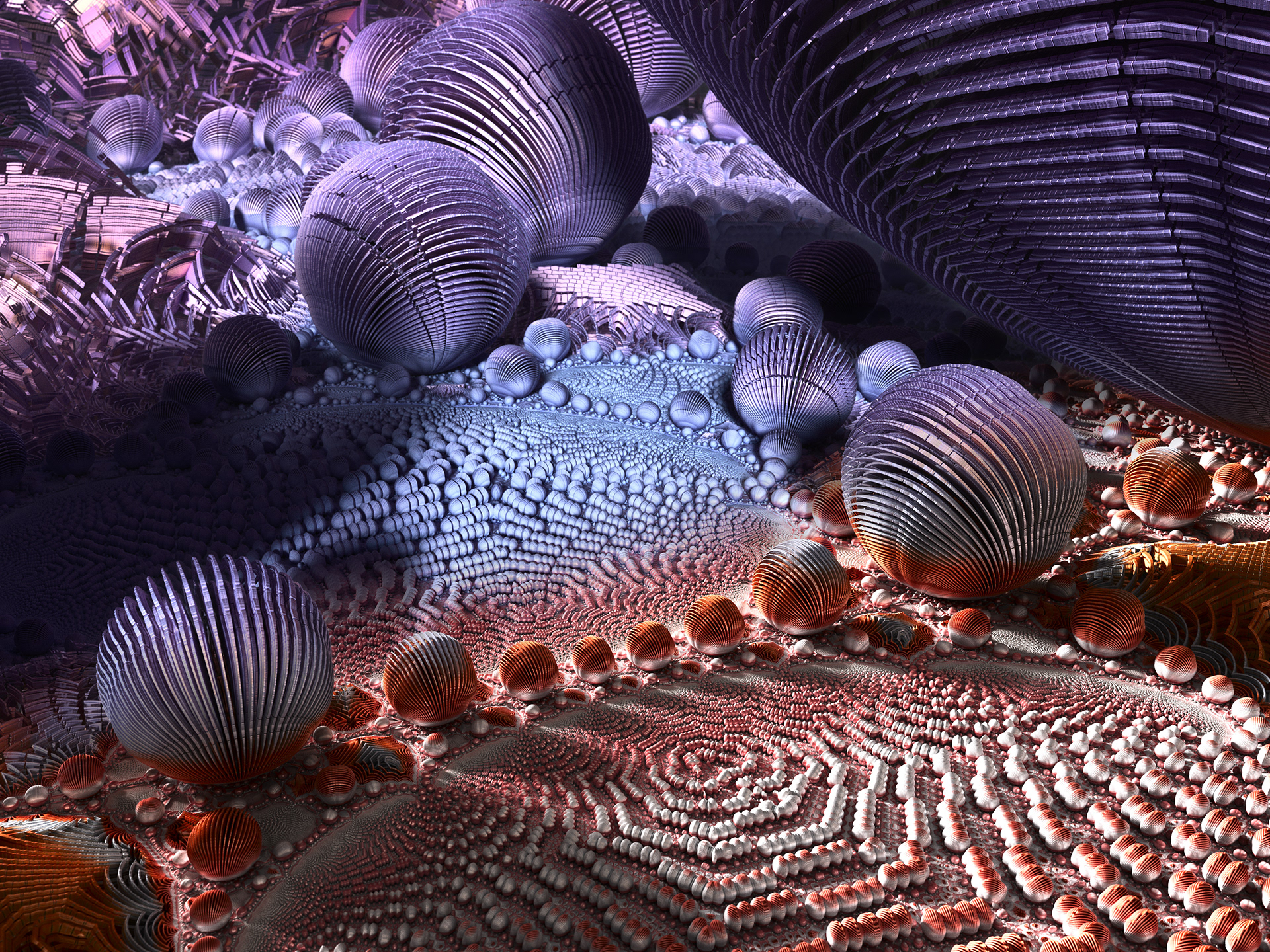 Digital Plasma CNFTs - 3D Fractals
