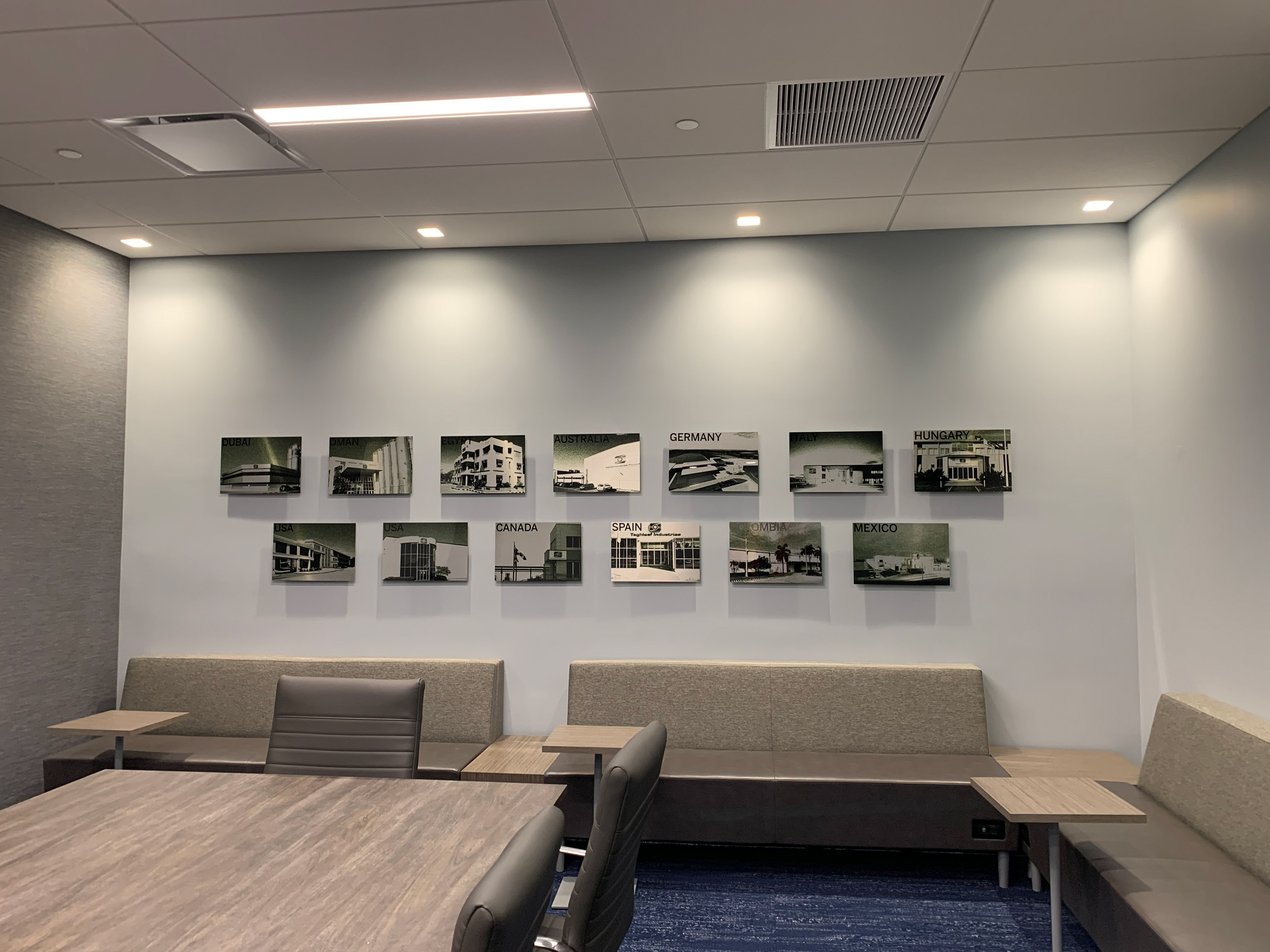 Conference Room Interior Design ? Custom Art work