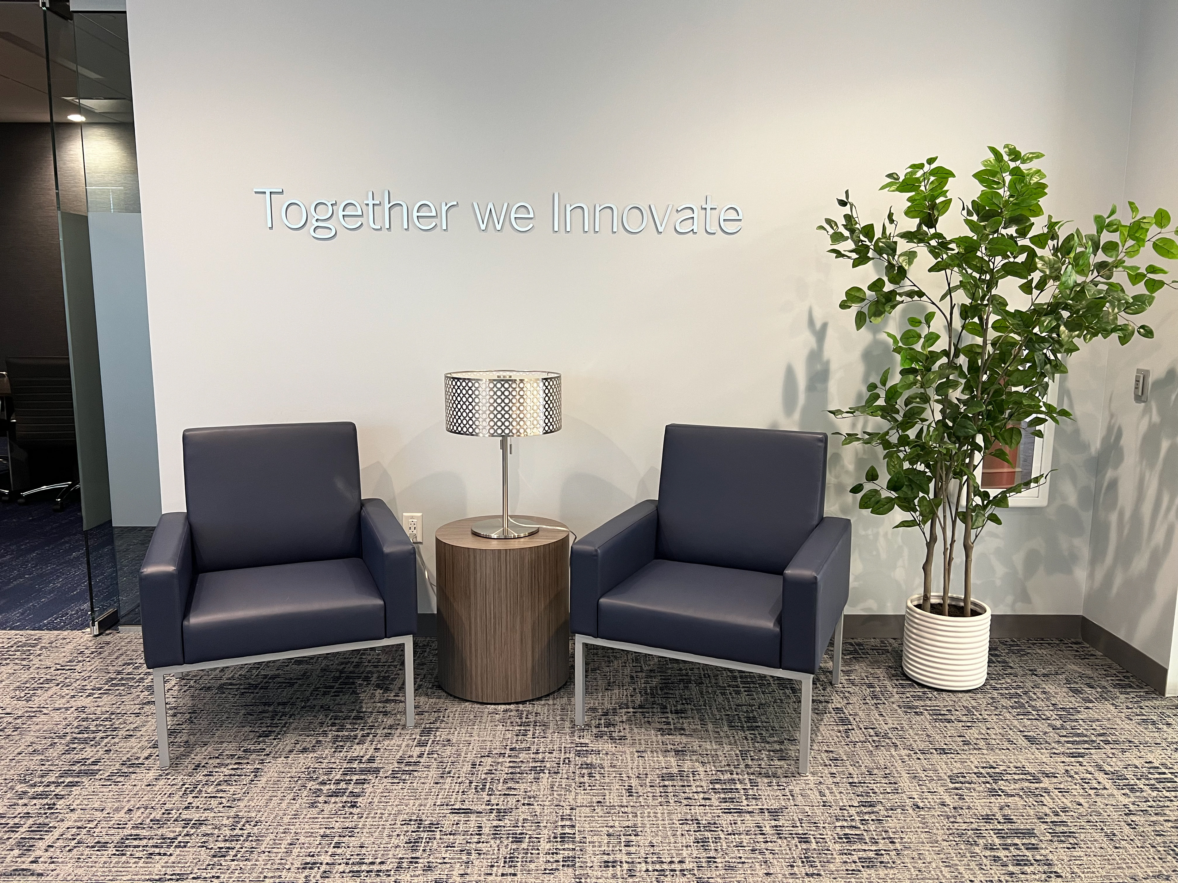 Reception Interior Design / Signage