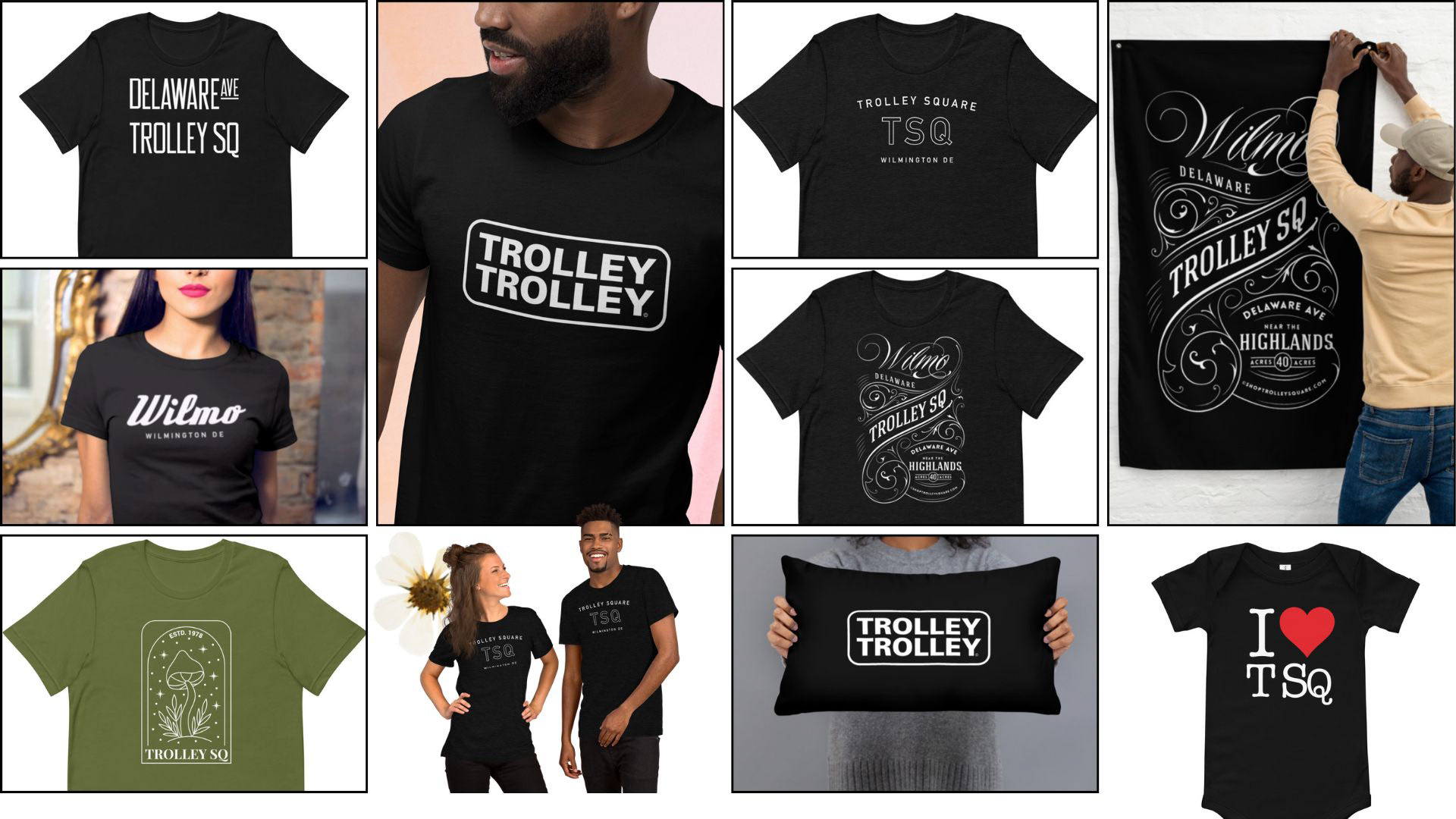 Shop Trolley Square Branding / Identity / Apparel / Decor