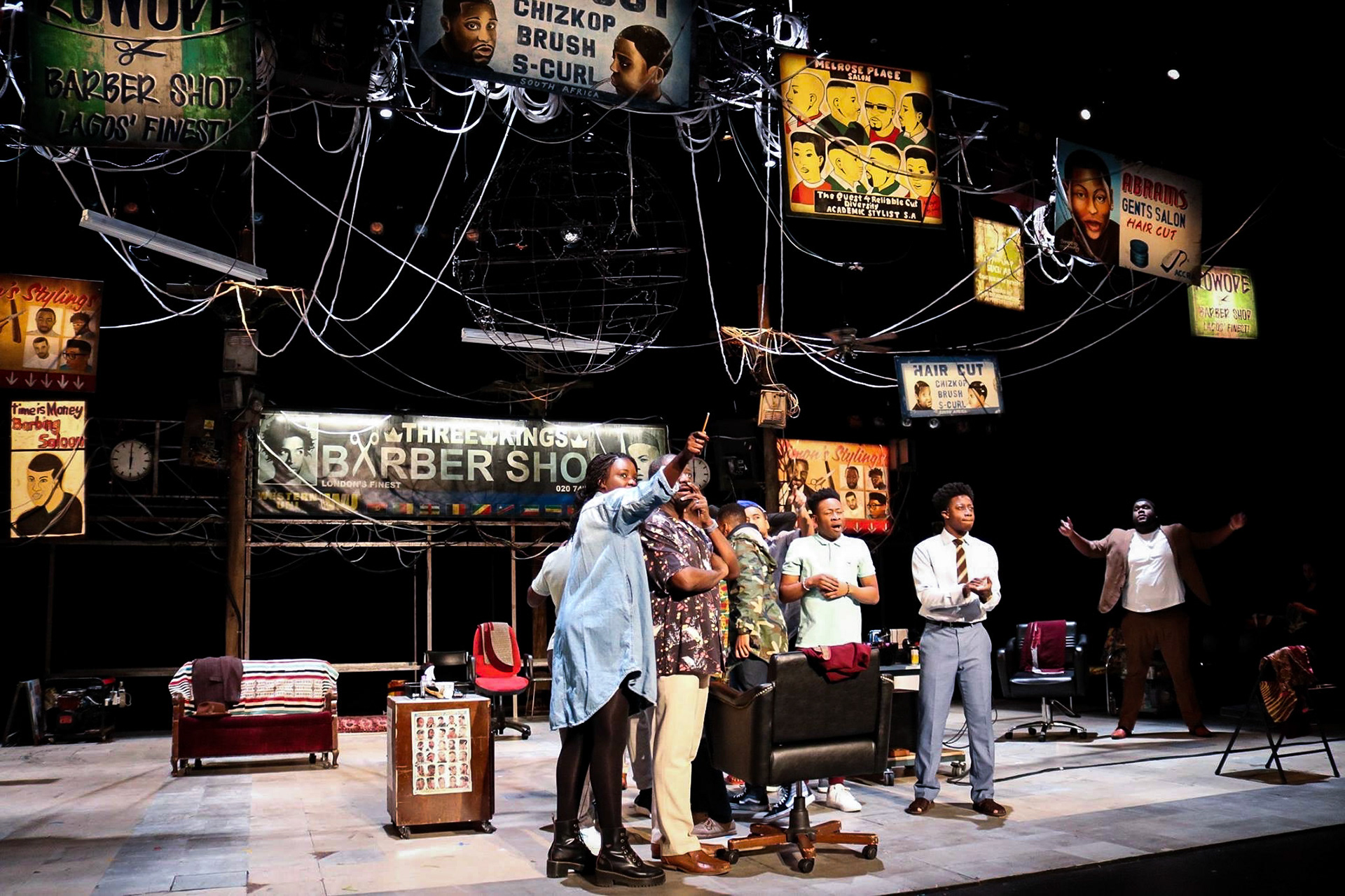 Barbershop Chronicles Rehearsal - American Repertory Theatre