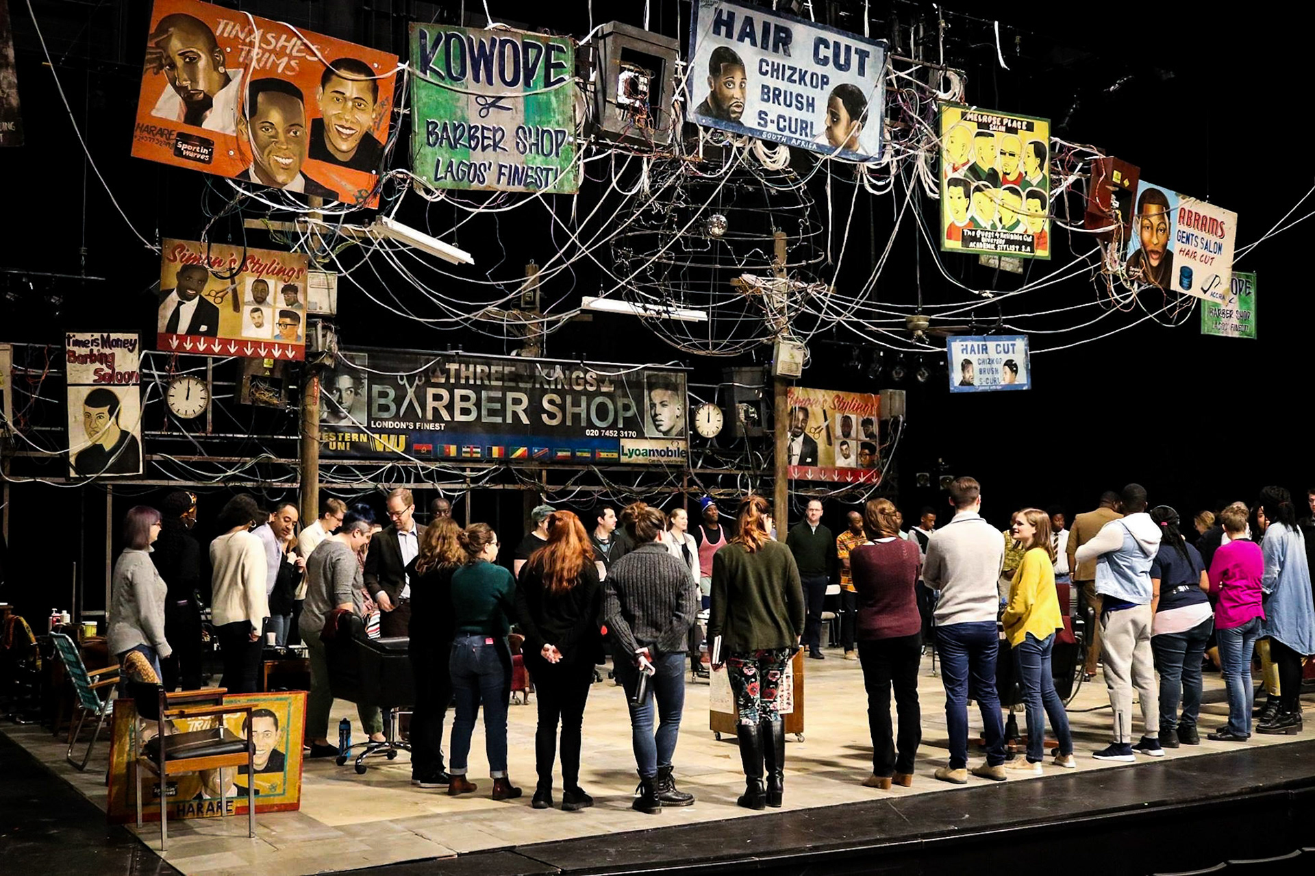 Barbershop Chronicles Rehearsal - American Repertory Theatre