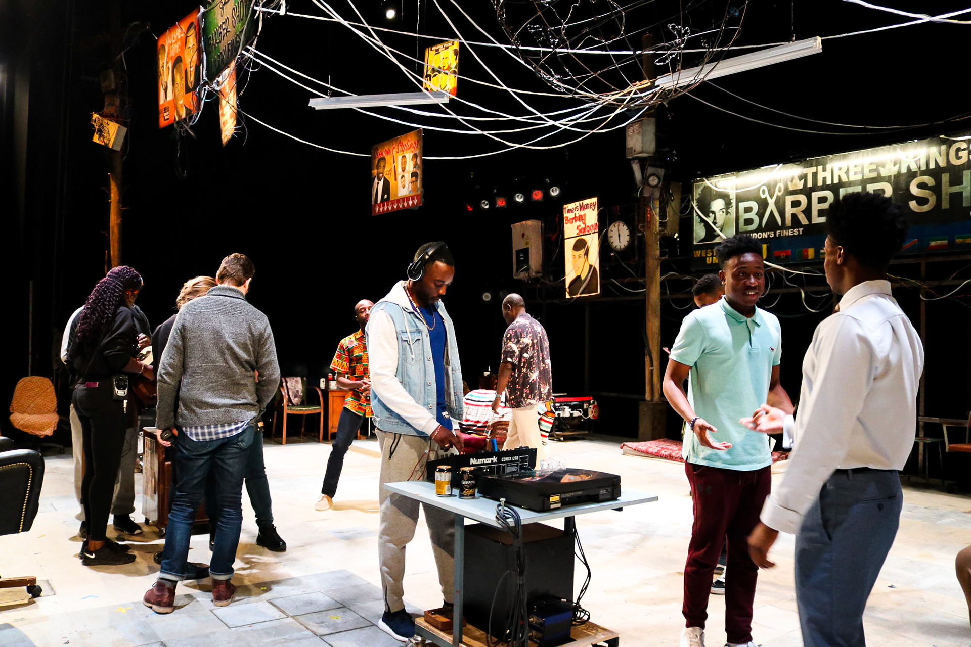 Barbershop Chronicles Rehearsal - American Repertory Theatre