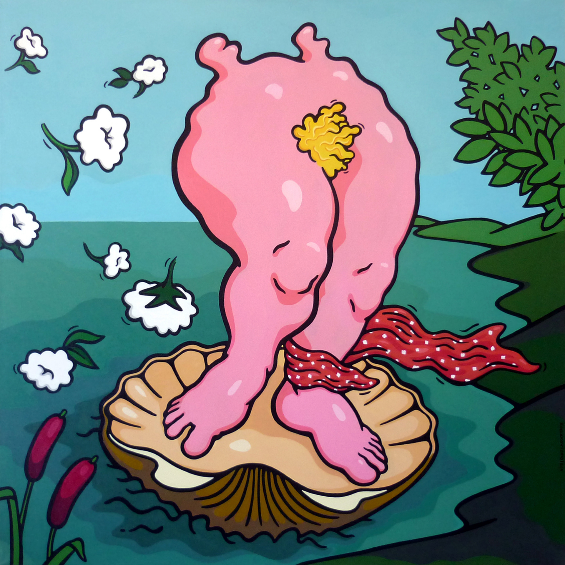 La Venus, 80 x 80 cm