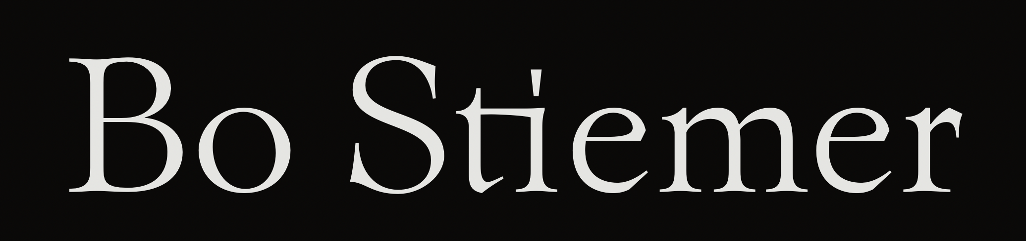 BO STIEMER