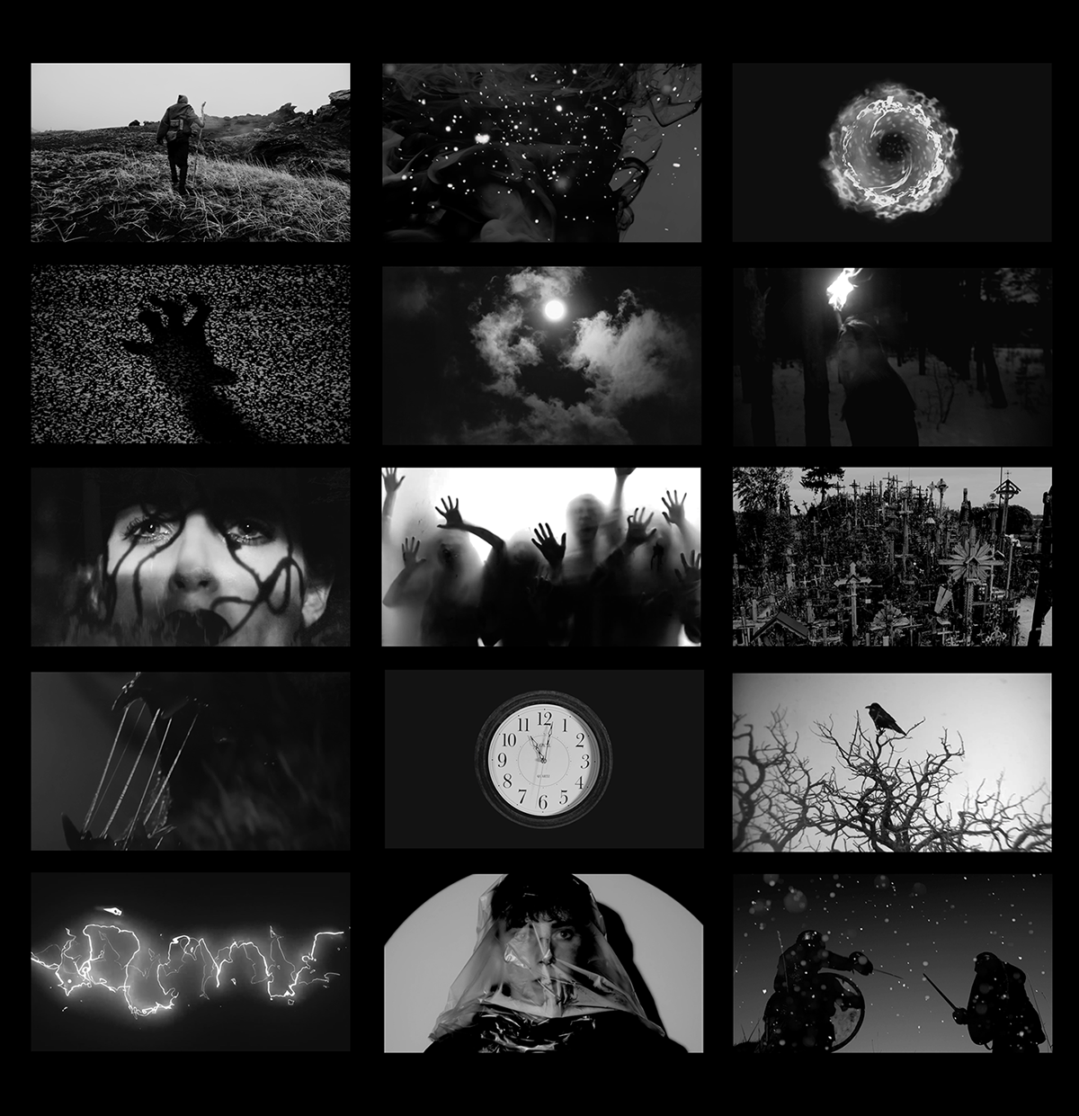 Concert visuals, single cover artwork, and merch design for Caster, created with graphic design, art direction, and creative direction by Daniel Jung of Lycaan Creative Agency.