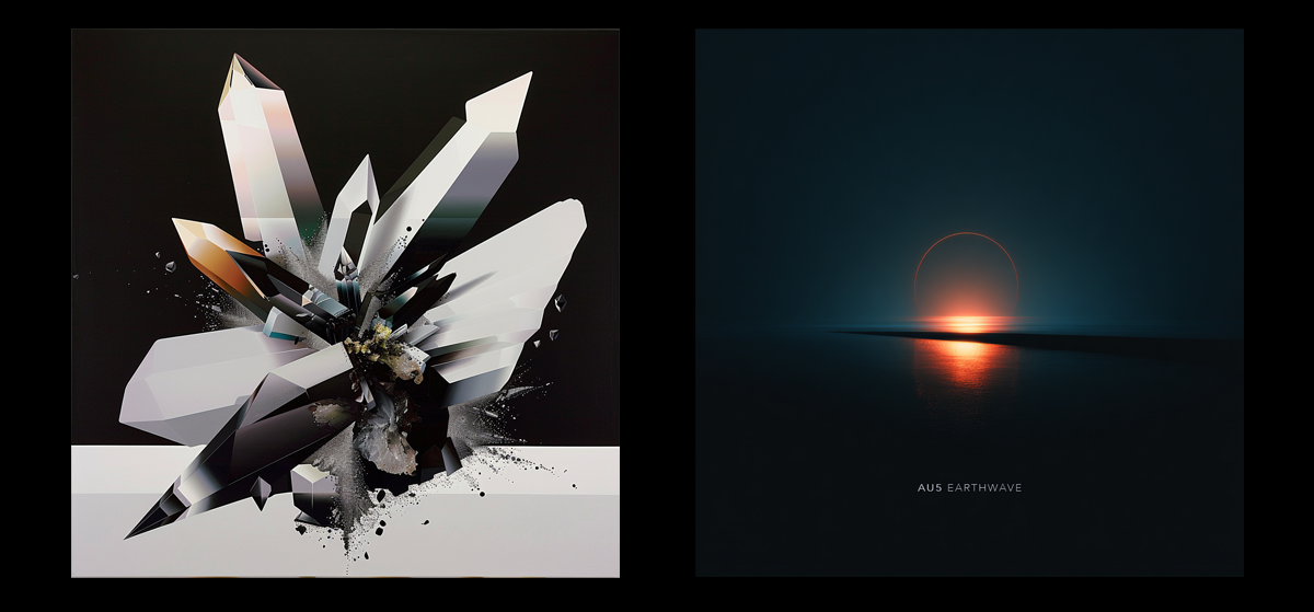 Album packaging, vinyl artwork, and print design for Ophelia Records projects, designed by Daniel Jung of Lycaan Creative Agency.