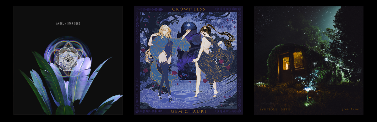 Tour visuals and live event branding for Ophelia Records artists, developed by Daniel Jung of Lycaan Creative Agency.